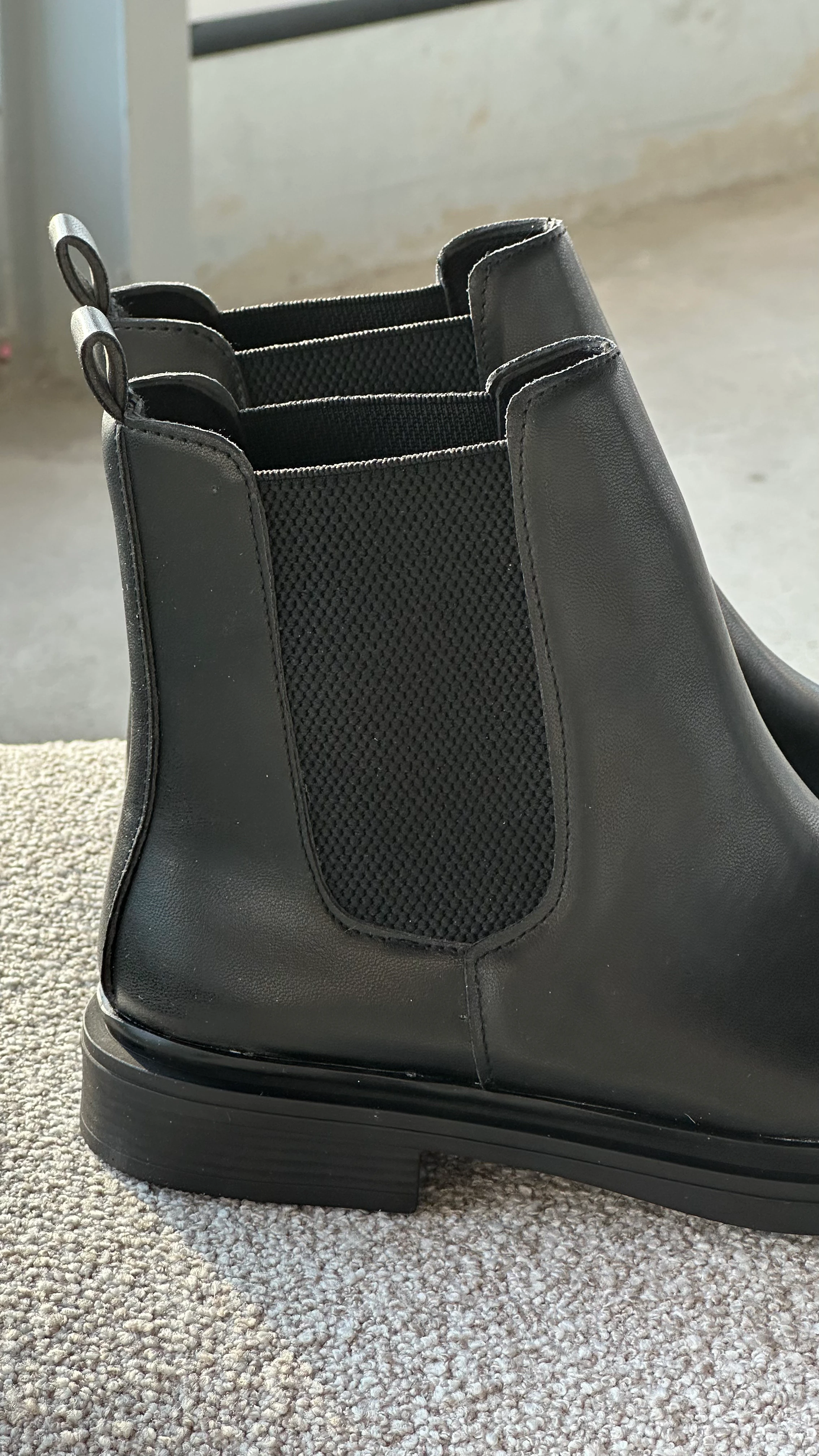 Elenor Lastik Detaylı Bot - si̇yah