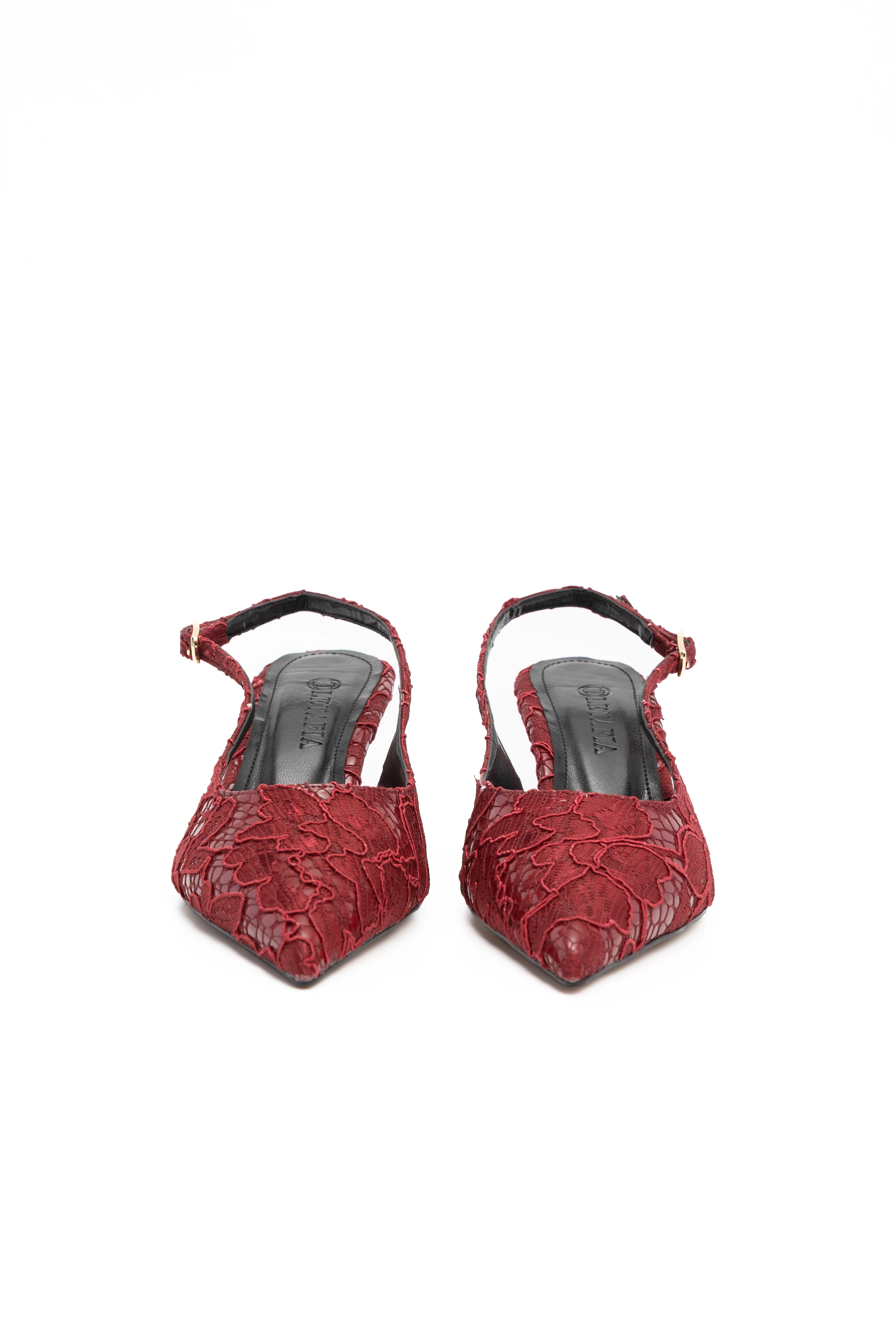 Dalida Rugan Dantel Detaylı Kısa Topıklu Ayakkabı