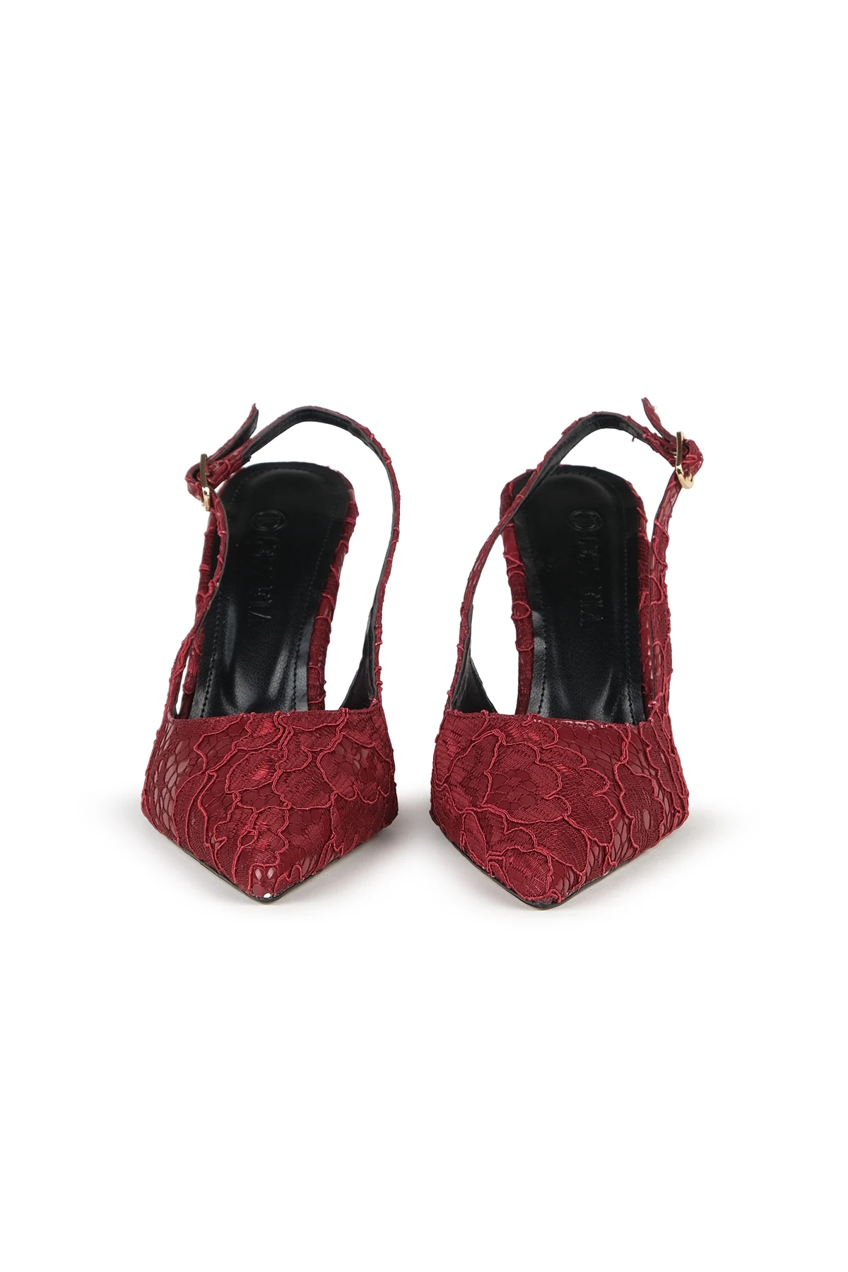 Dalida Rugan Dantel Detaylı Topıklu Ayakkabı