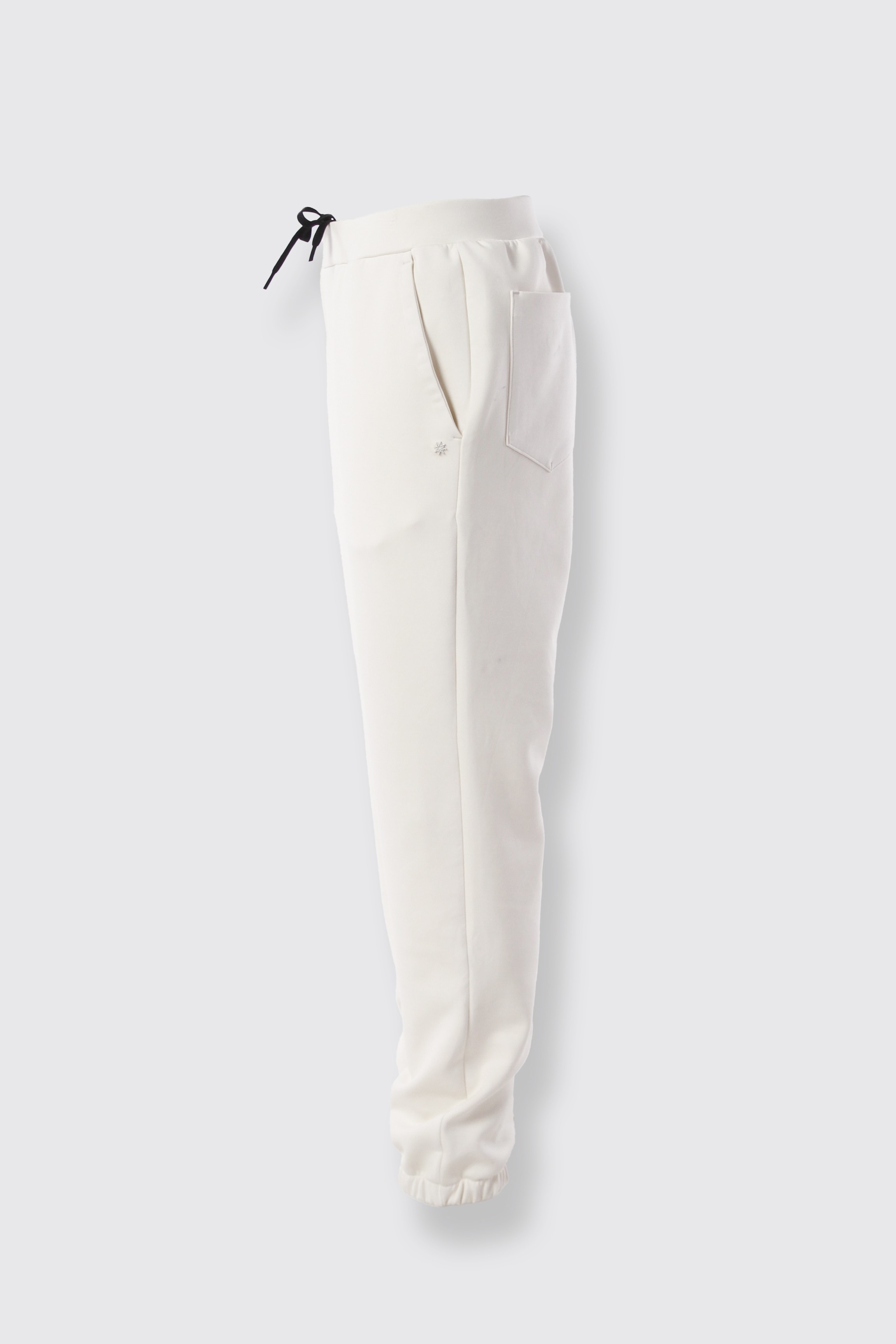 GIZA COTTON JOGGER - WHITE