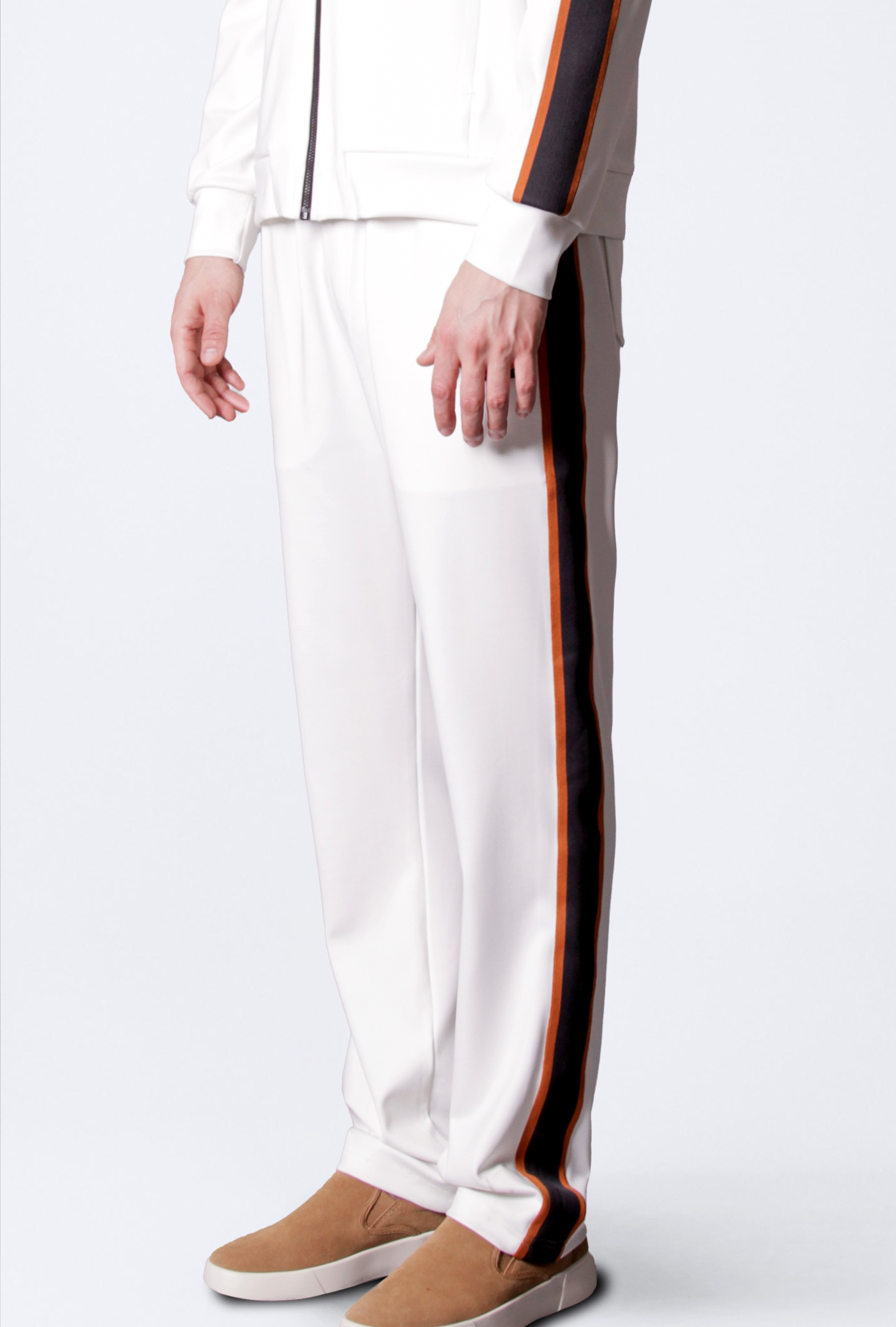 STRIPE PANT ŞERİTLİ EŞOFMAN  - SUBTLE WHITE