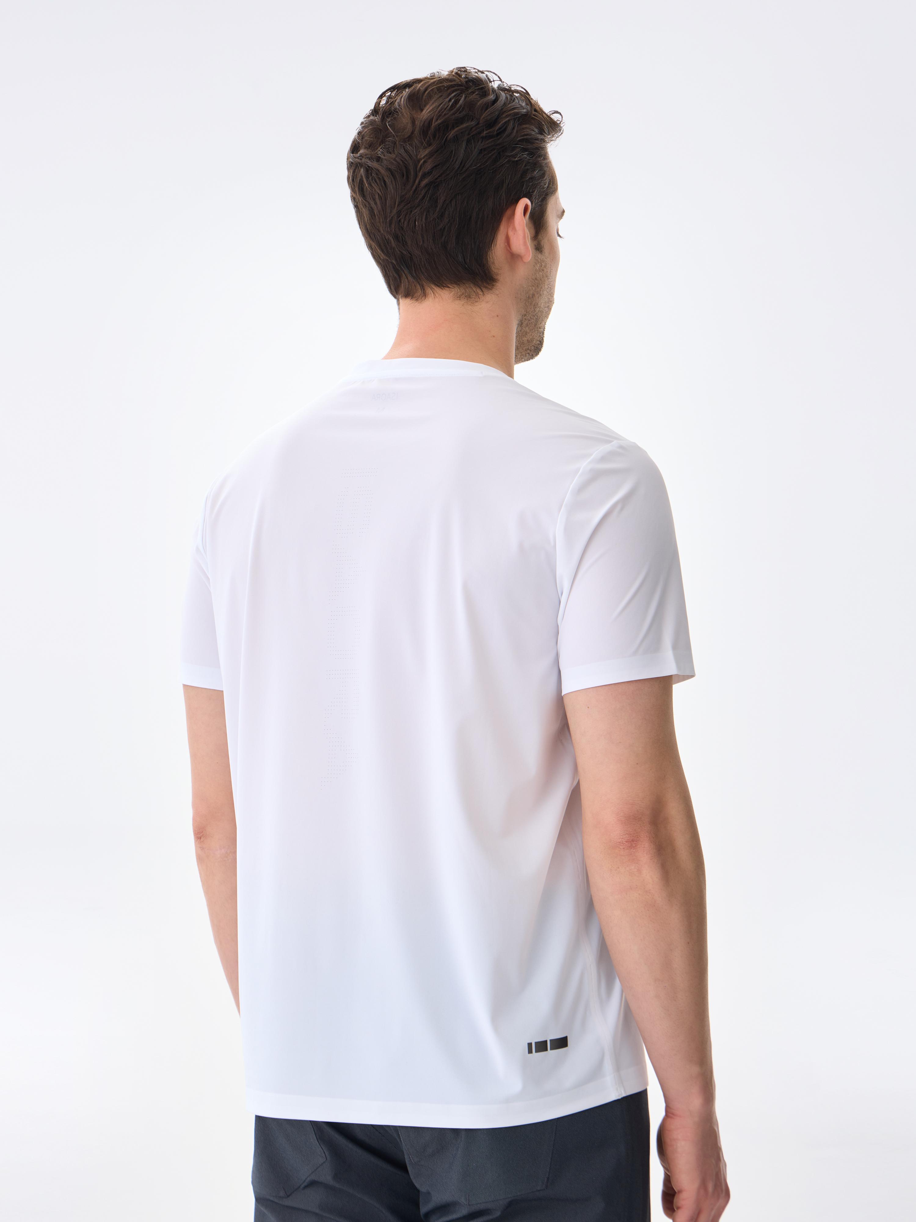 SUPER CREW KISA KOLLU TİŞÖRT - SUBTLE WHITE