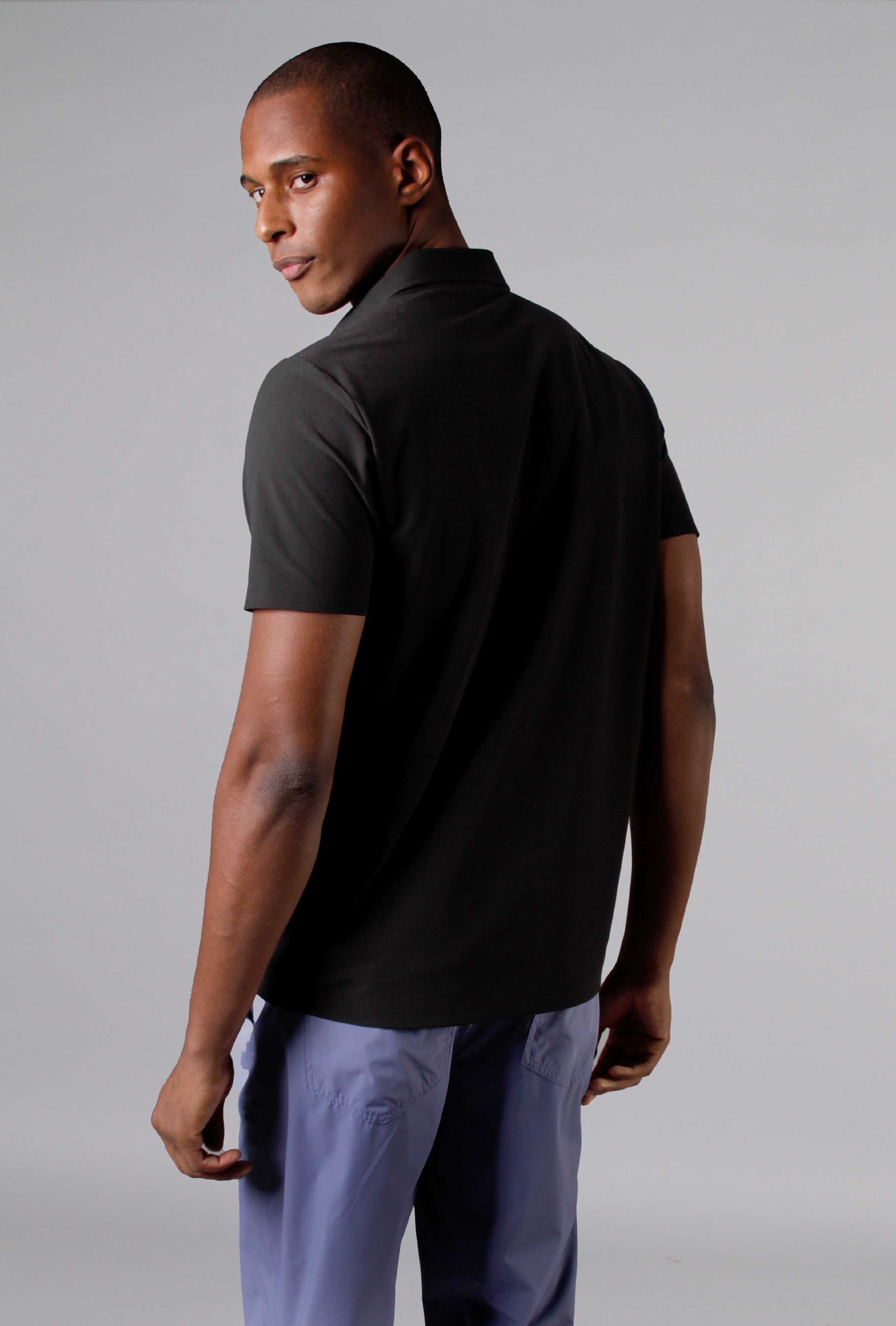 ALL DAY POLO - BLACK