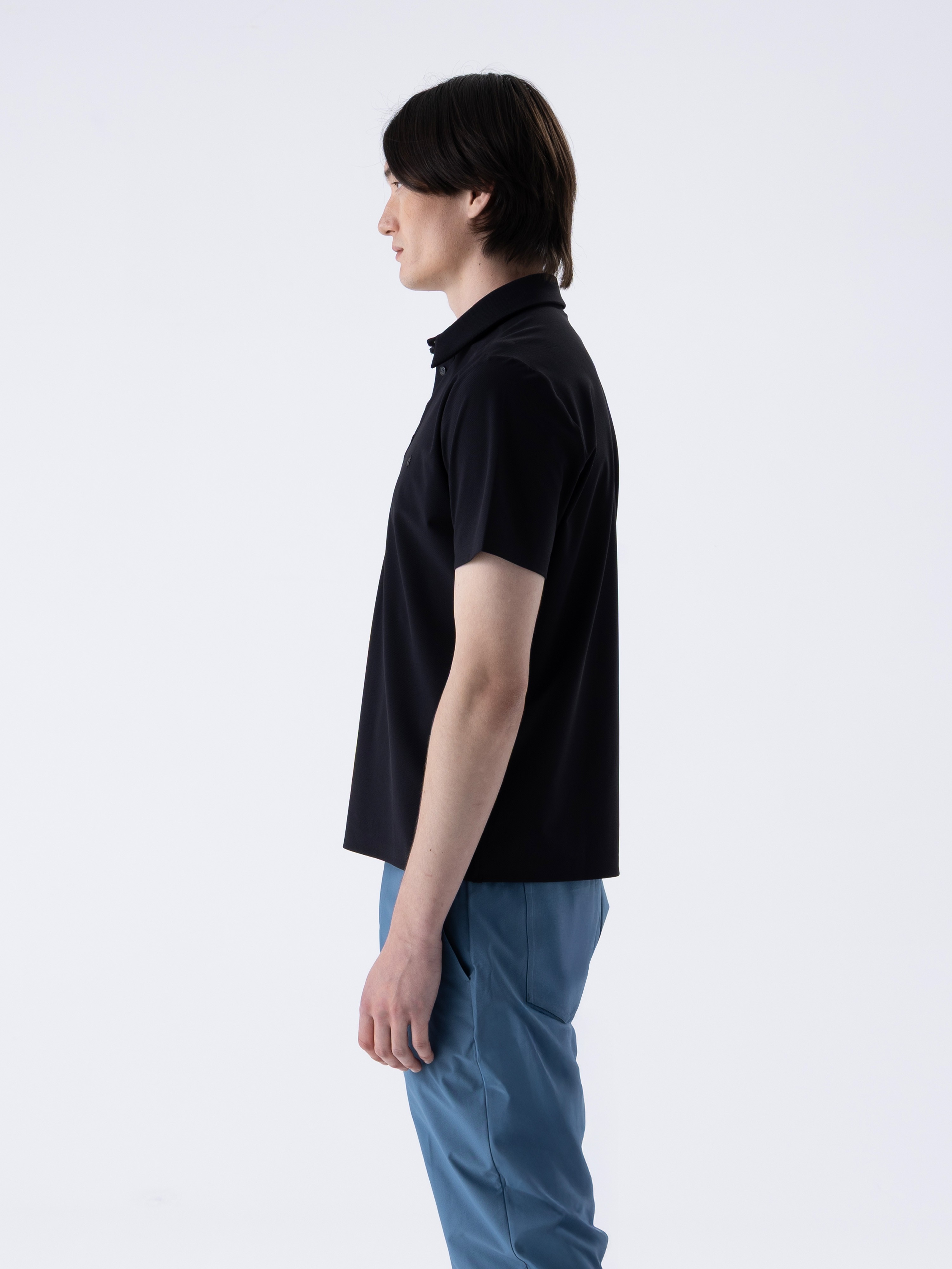 COMFORT POLO PIQUE - Siyah Oniyx