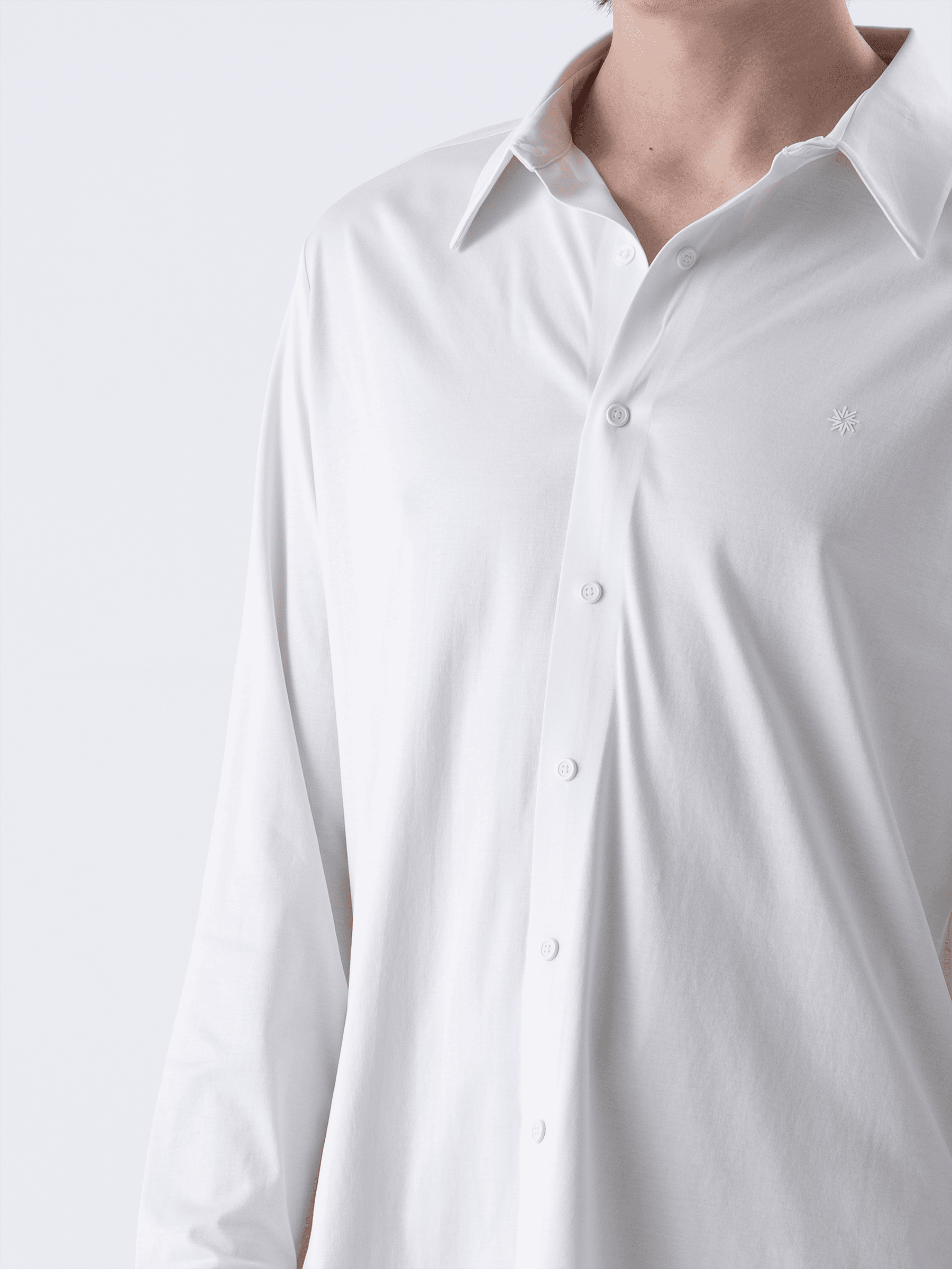 SUPER MERCERIZED LS SHIRT