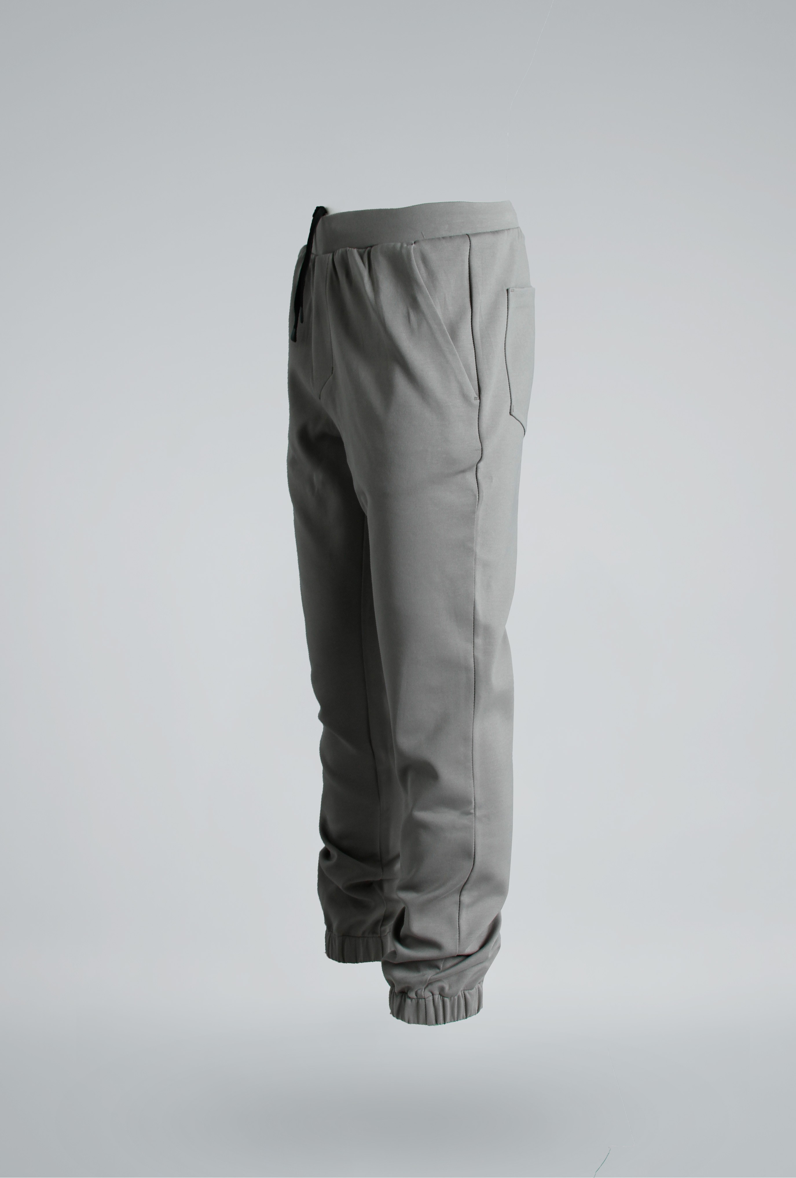 GIZA COTTON JOGGER - nardo grey2