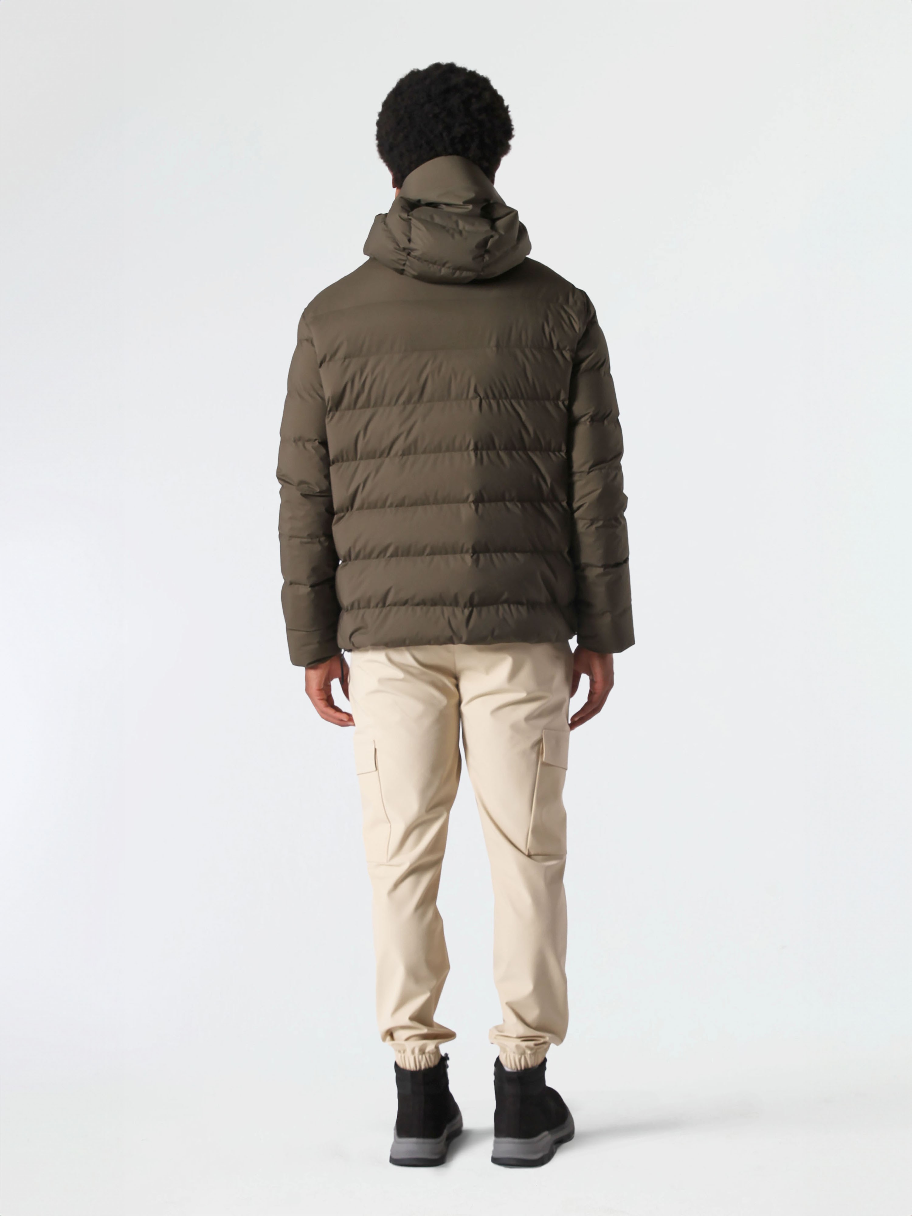 HALF ZIP VOYAGER DOWN JACKET