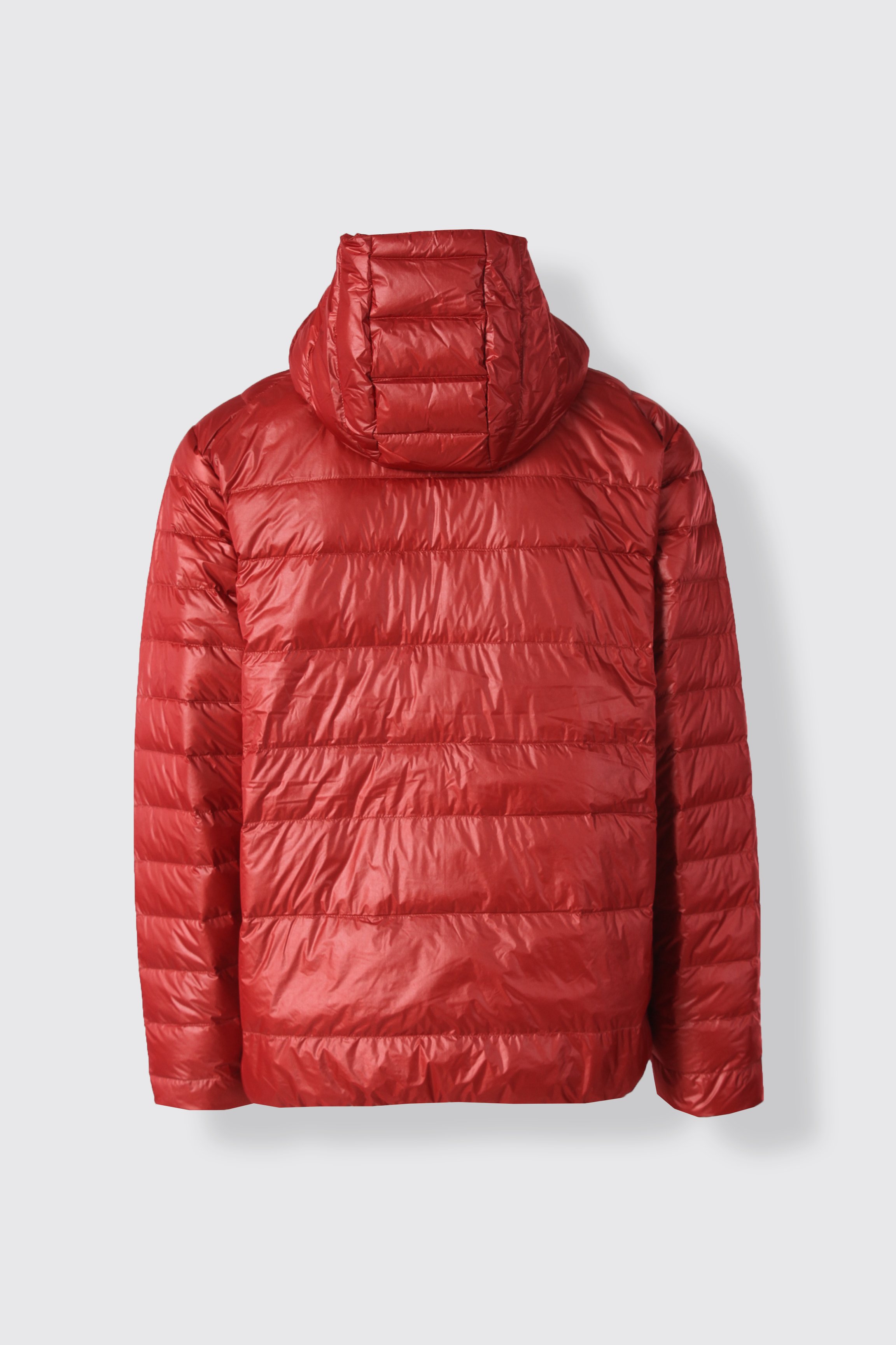 HOODED BOLD DOWN JACKET - SAMBA