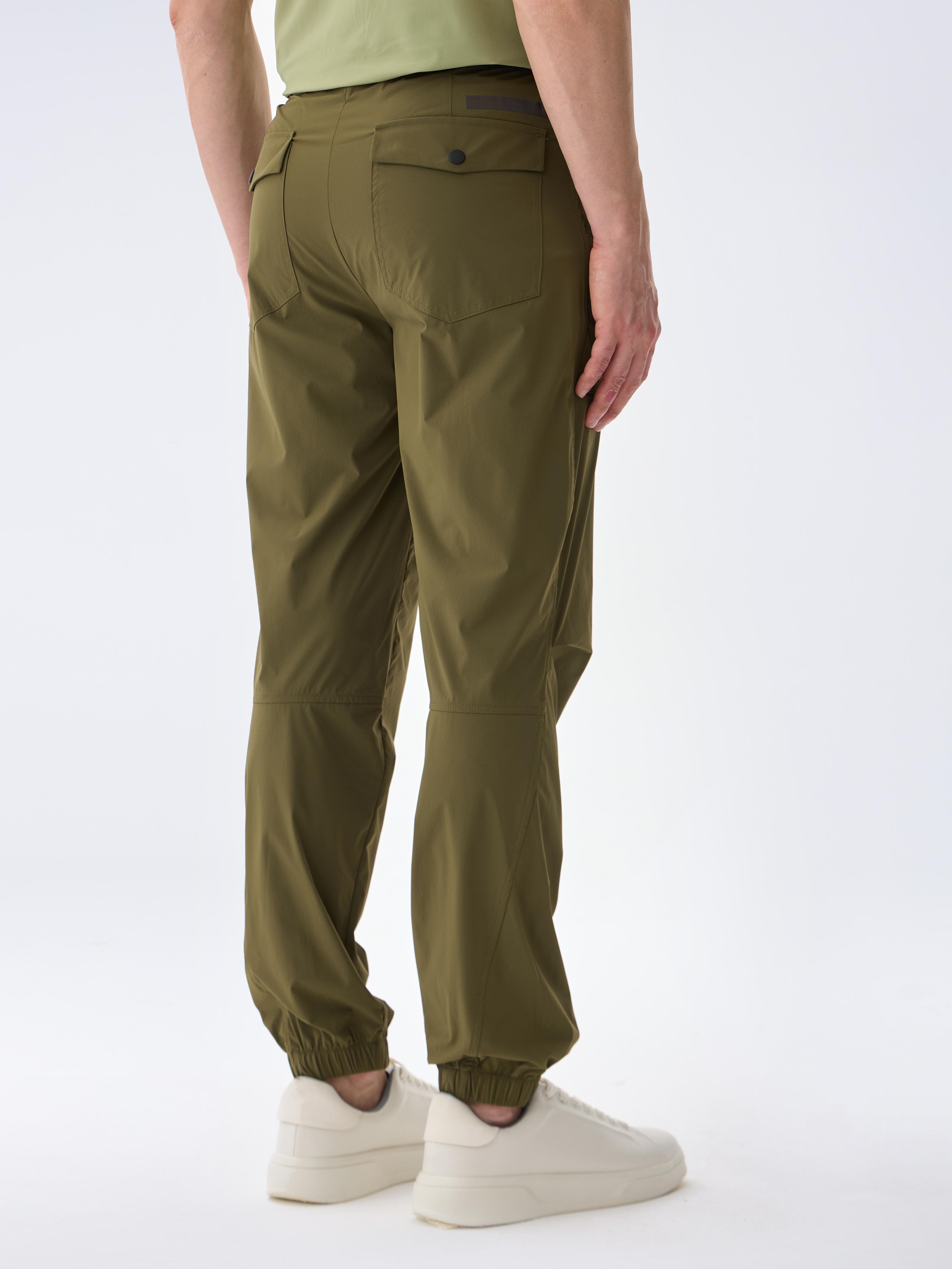 DELTA LOOSE PANTOLON - OLIVE NIGHT