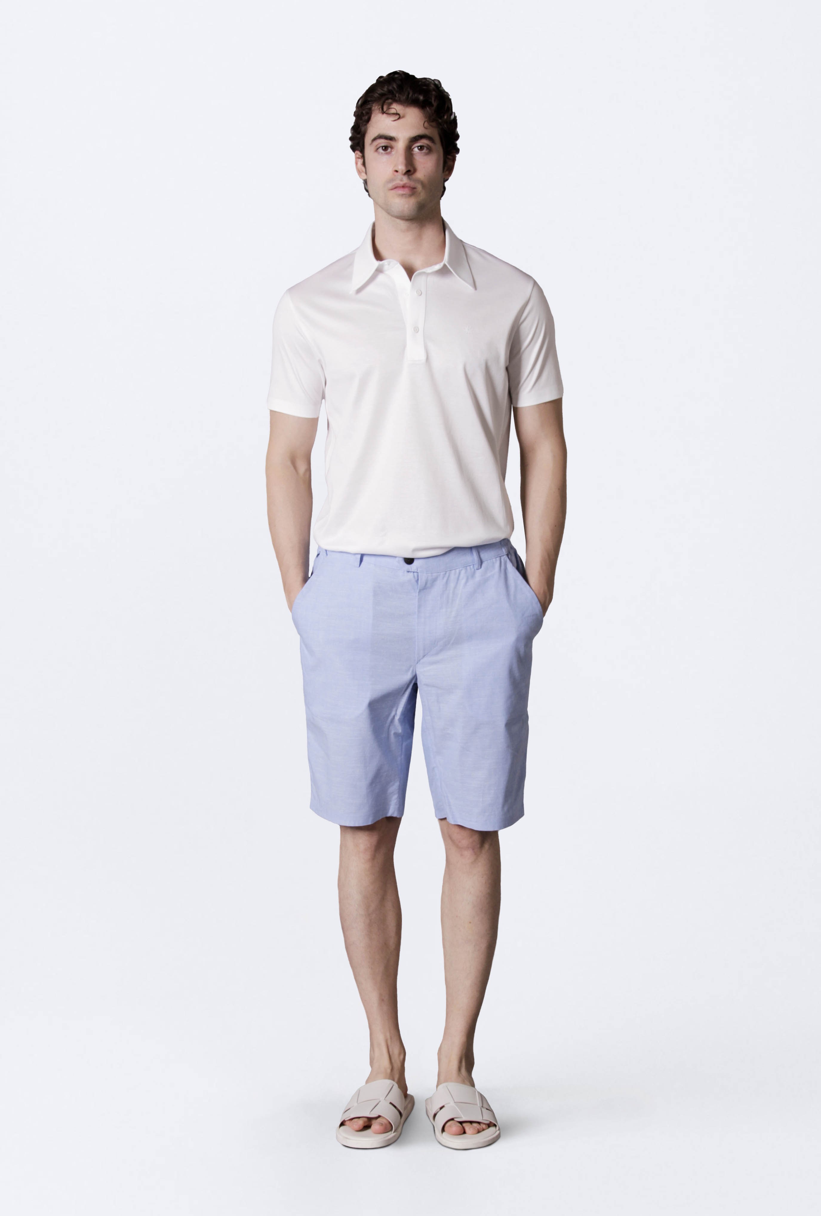 PERFORMANCE LINEN SHORT