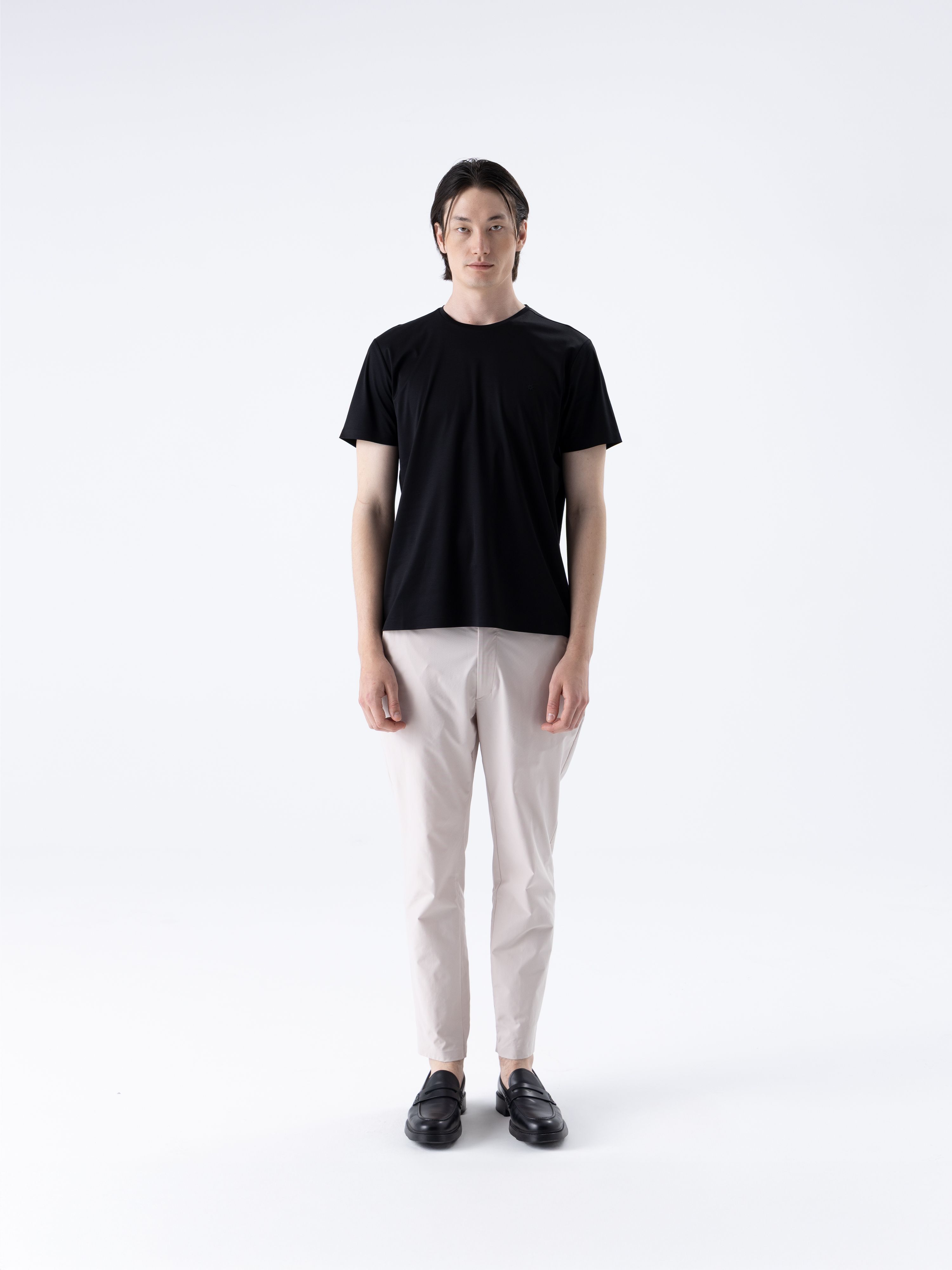 SUPER MERCERIZED SS TEE - NERO BLACK