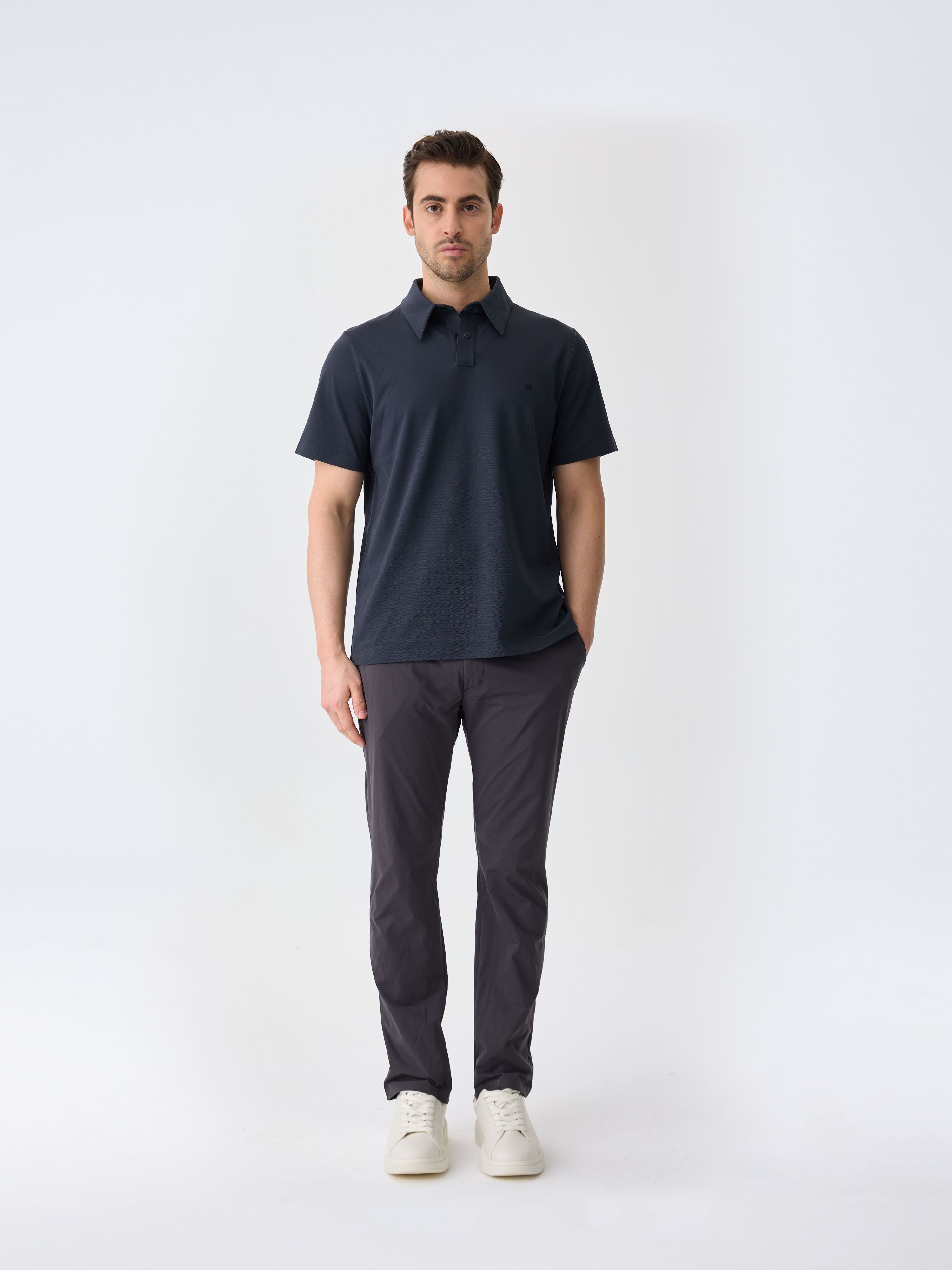 ALL DAY POLO - DARK GREY