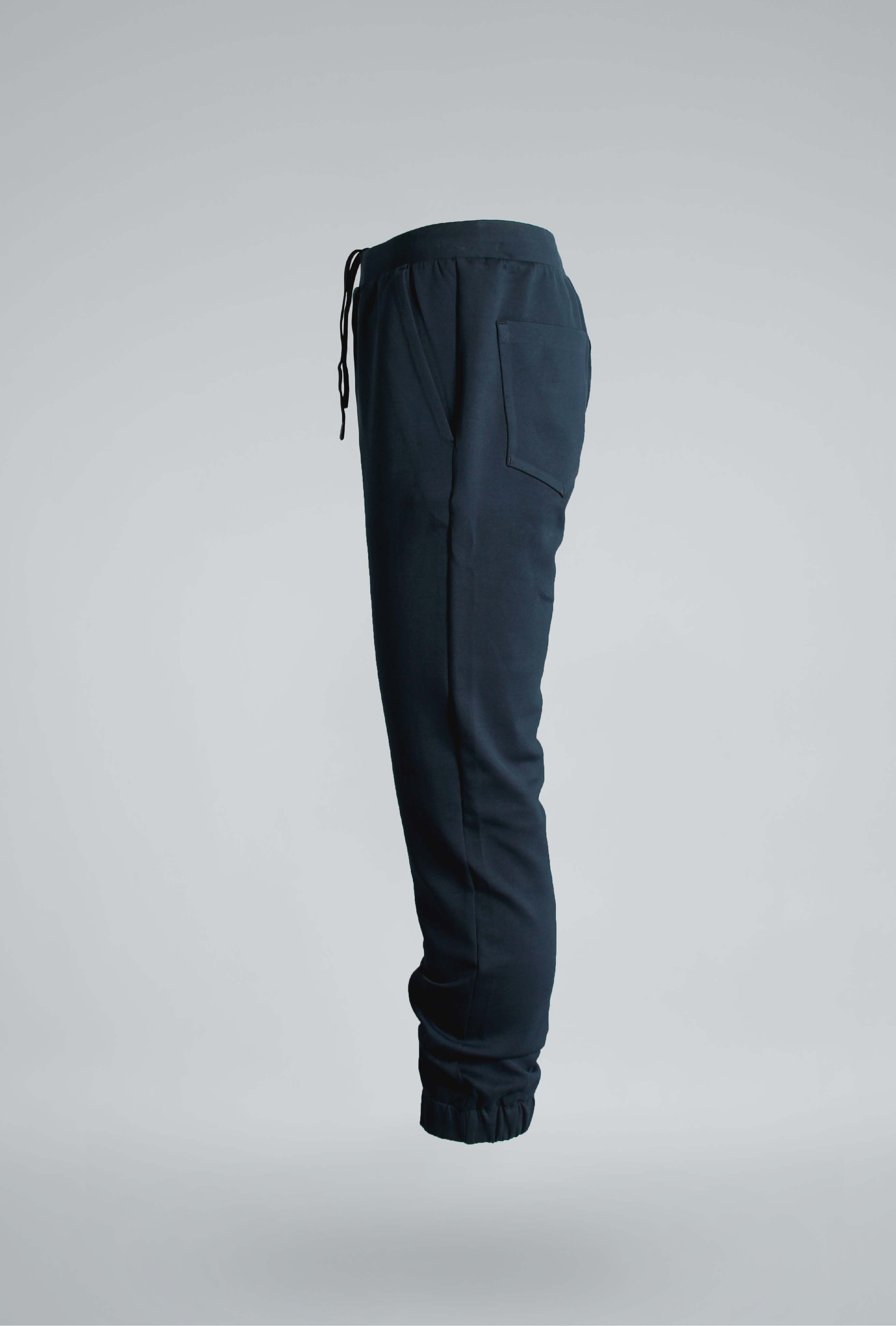 GIZA COTTON JOGGER - NAVY