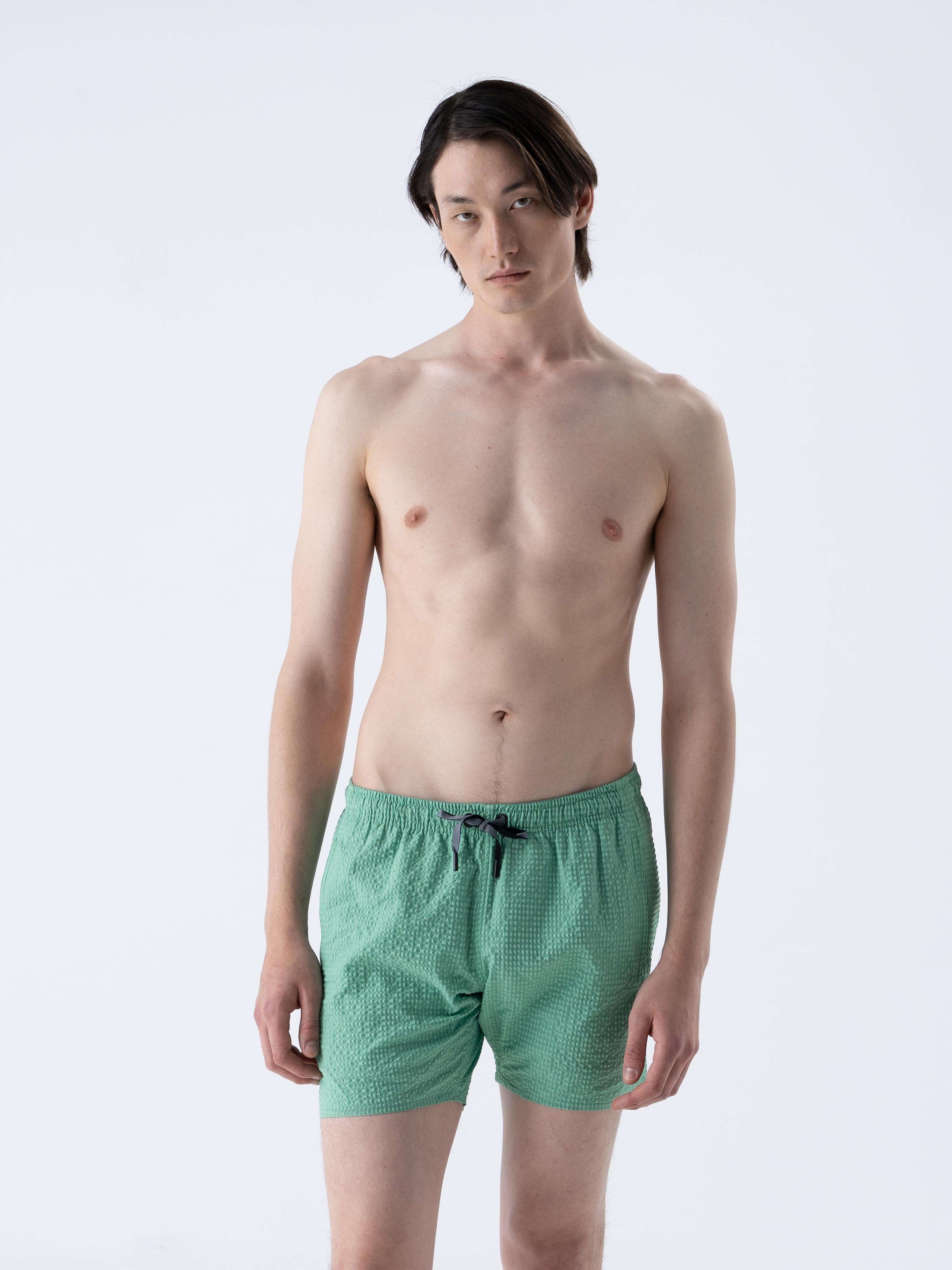 BALI DENİZ ŞORTU - SPRING GREEN