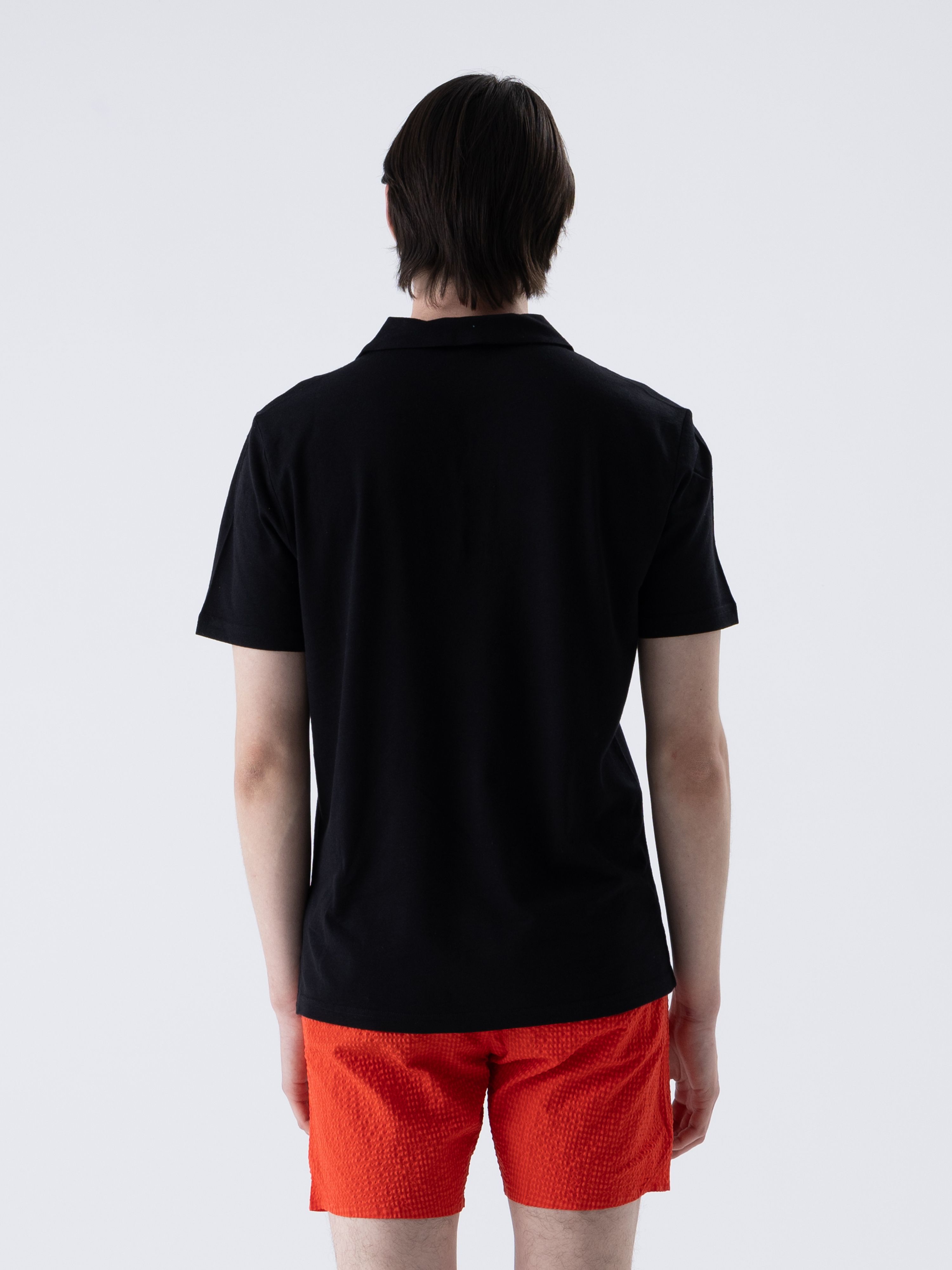 SILK TOUCH POLO  - BLACK ONYX