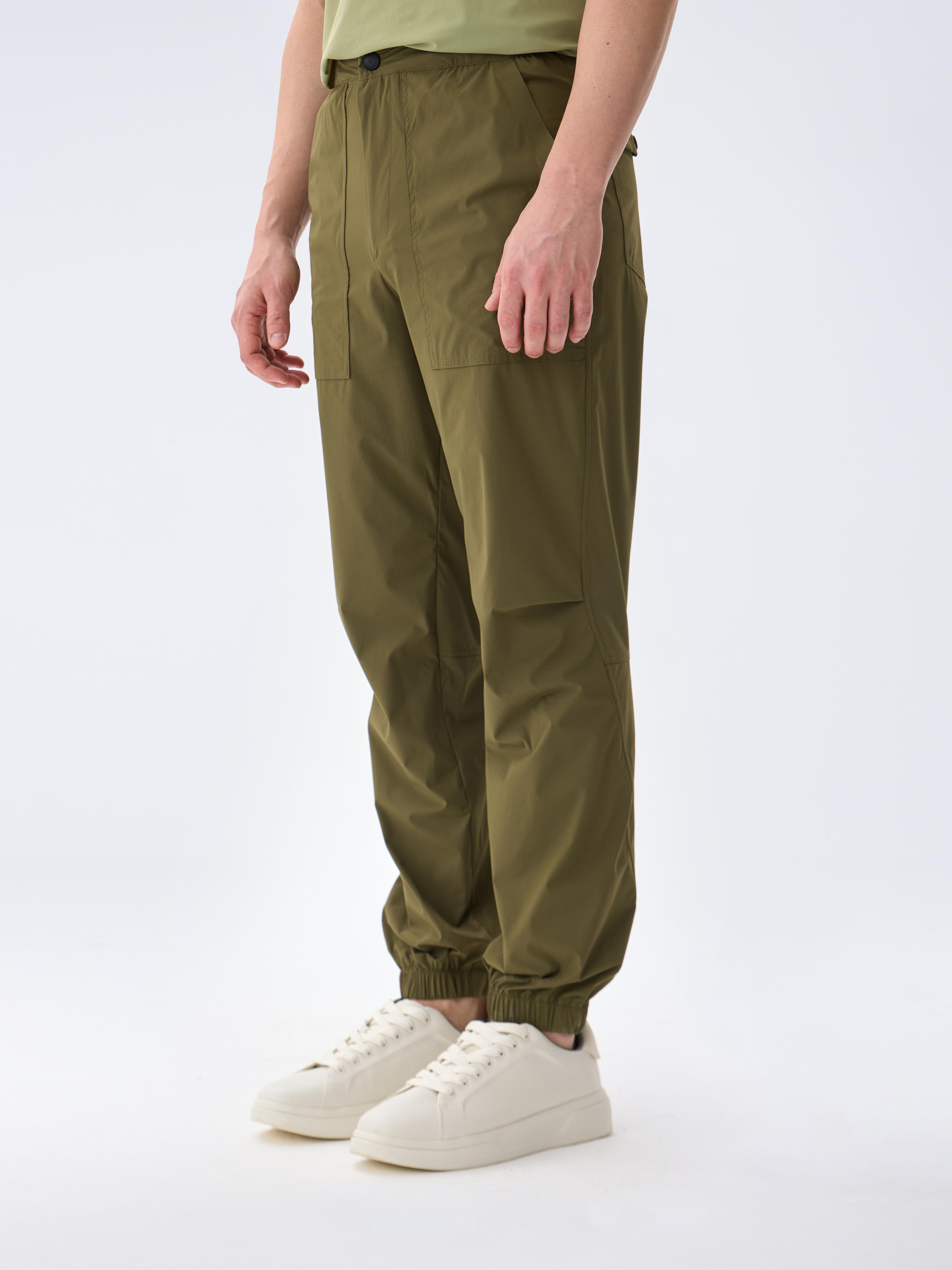 DELTA LOOSE PANTOLON - OLIVE NIGHT
