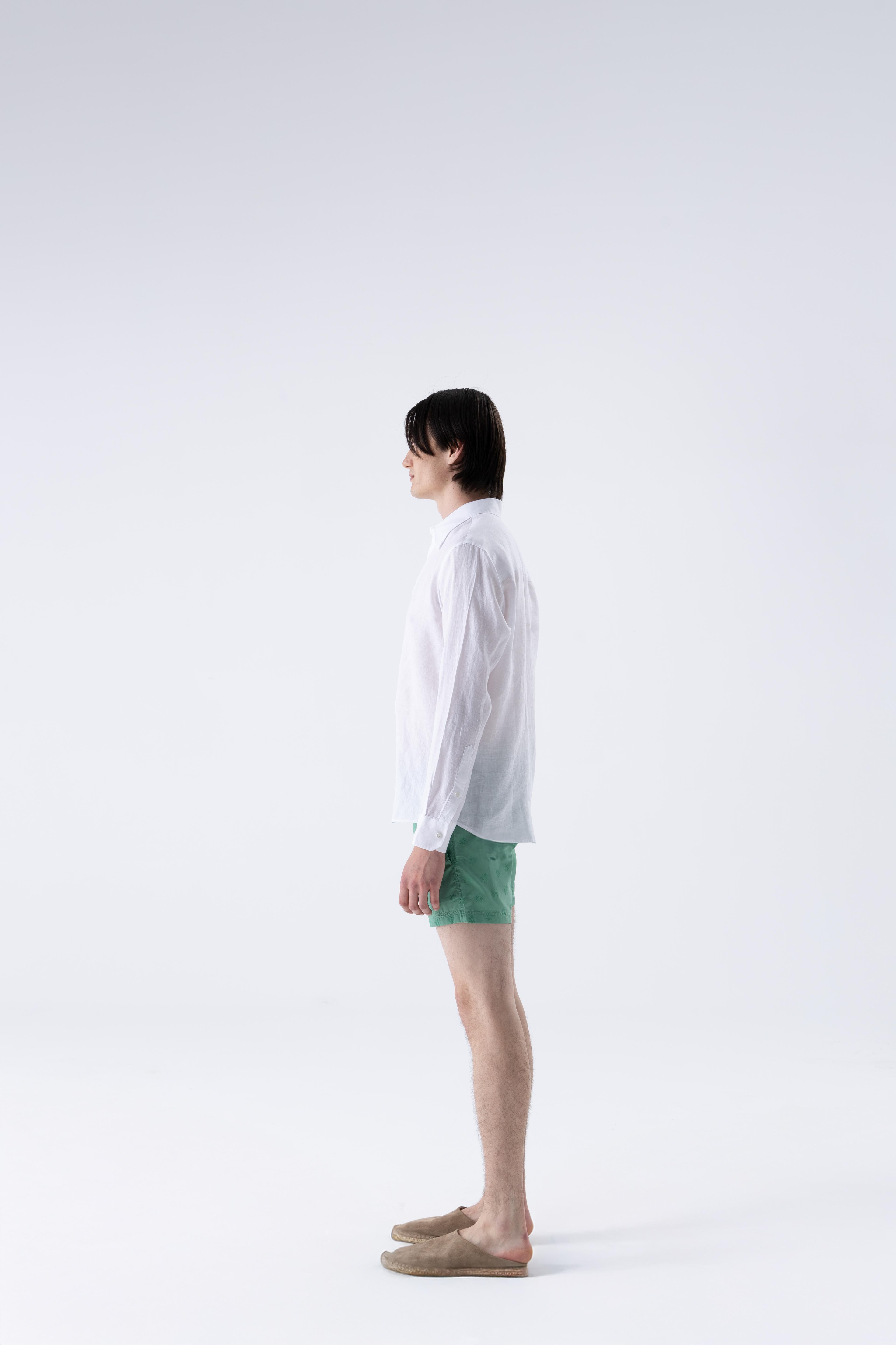 THE LINEN SHIRT - WHITE