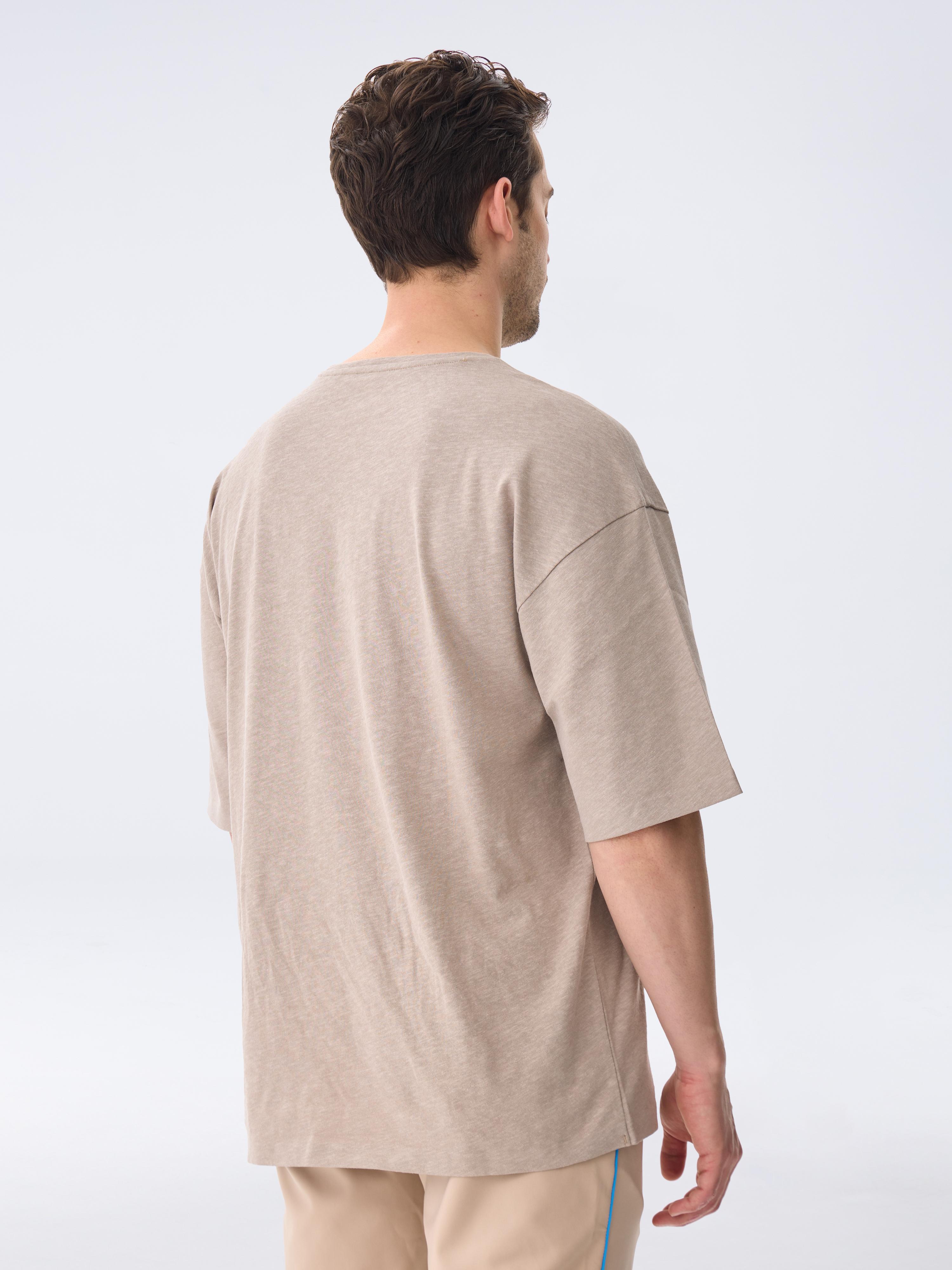 AUTHENTIC SLUB JERSEY TEE - TAILOR BEIGE