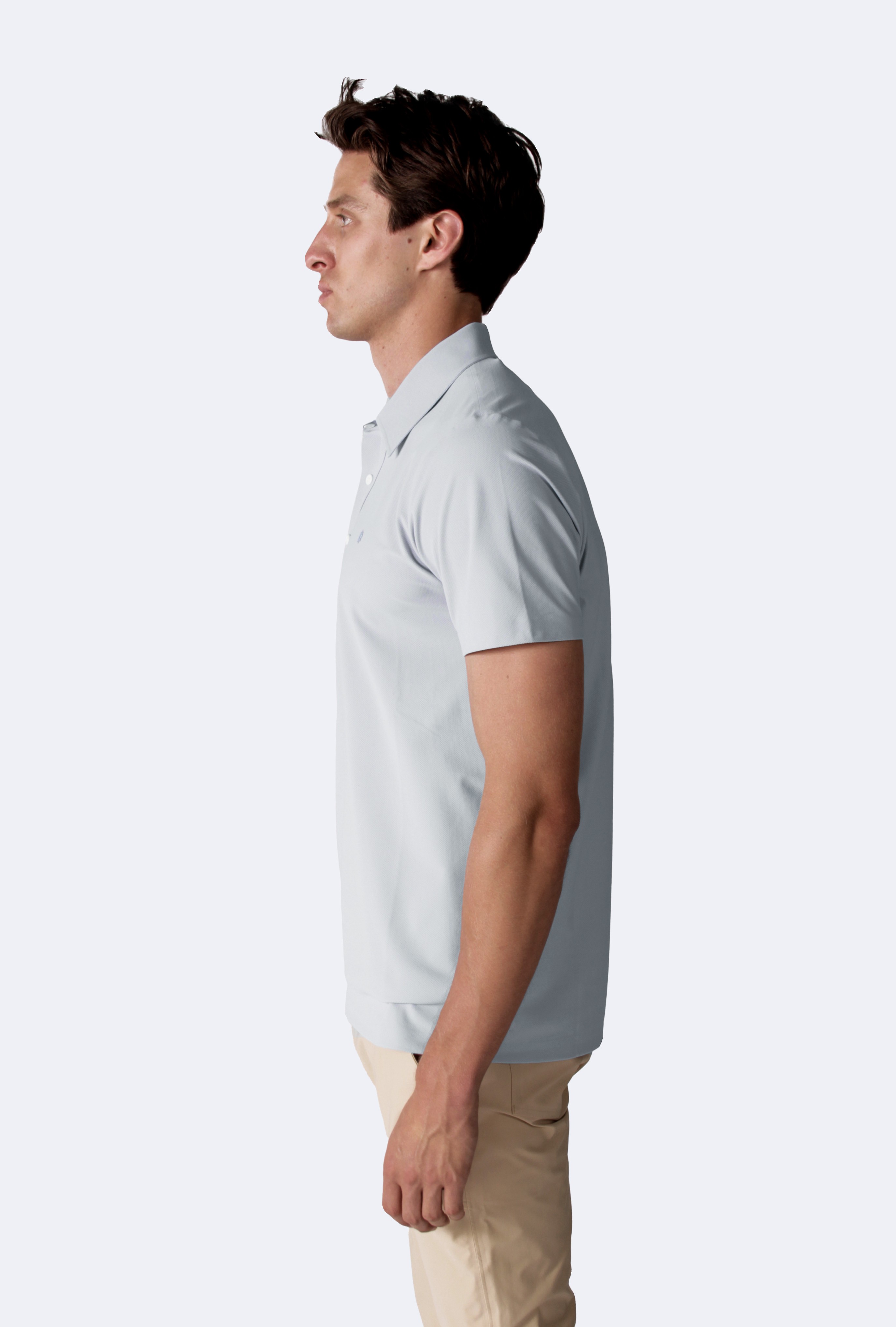 COMFORT POLO PIKE - PEARL BLUE