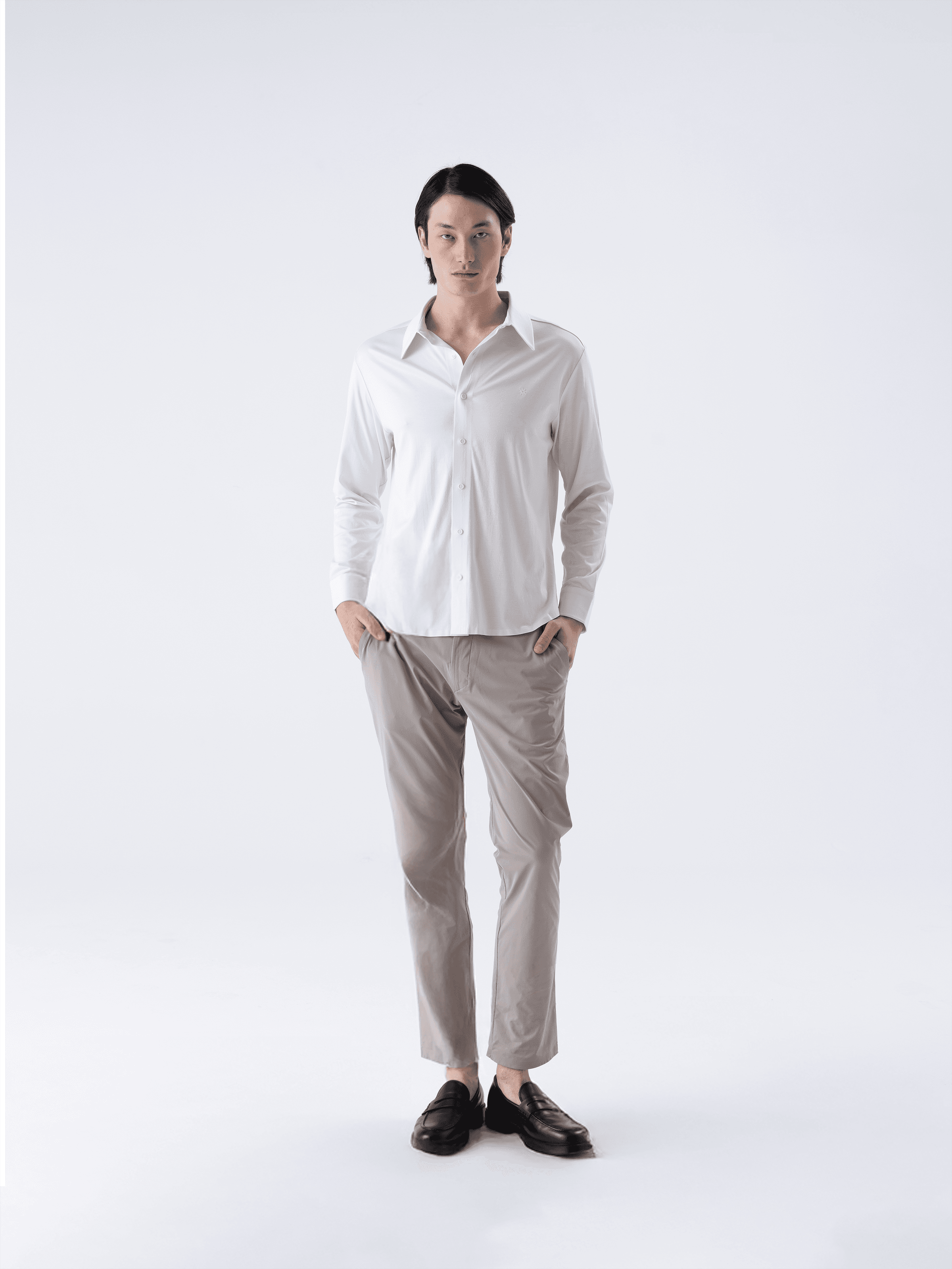 SUPER MERCERIZED LS SHIRT