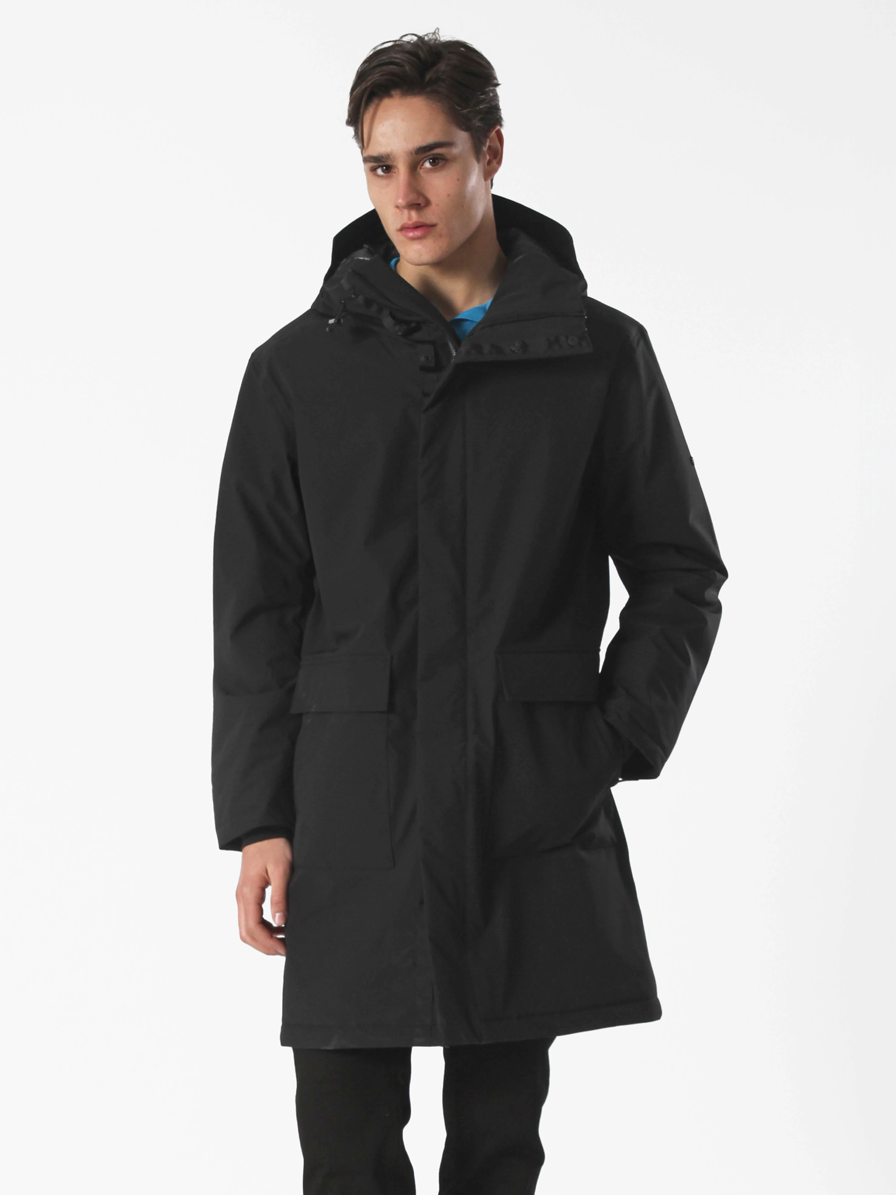 METRO COAT PARKA - BLACK ONYX