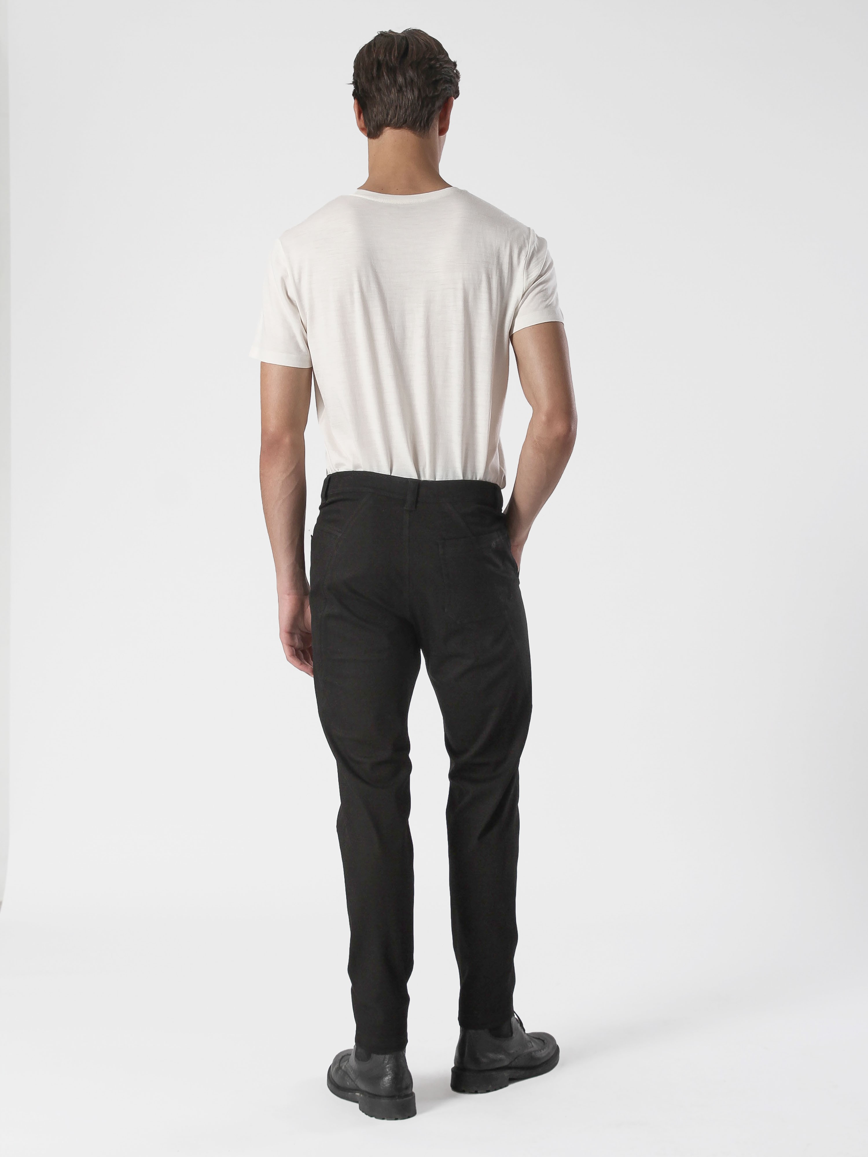 BONDED DENIM PANT