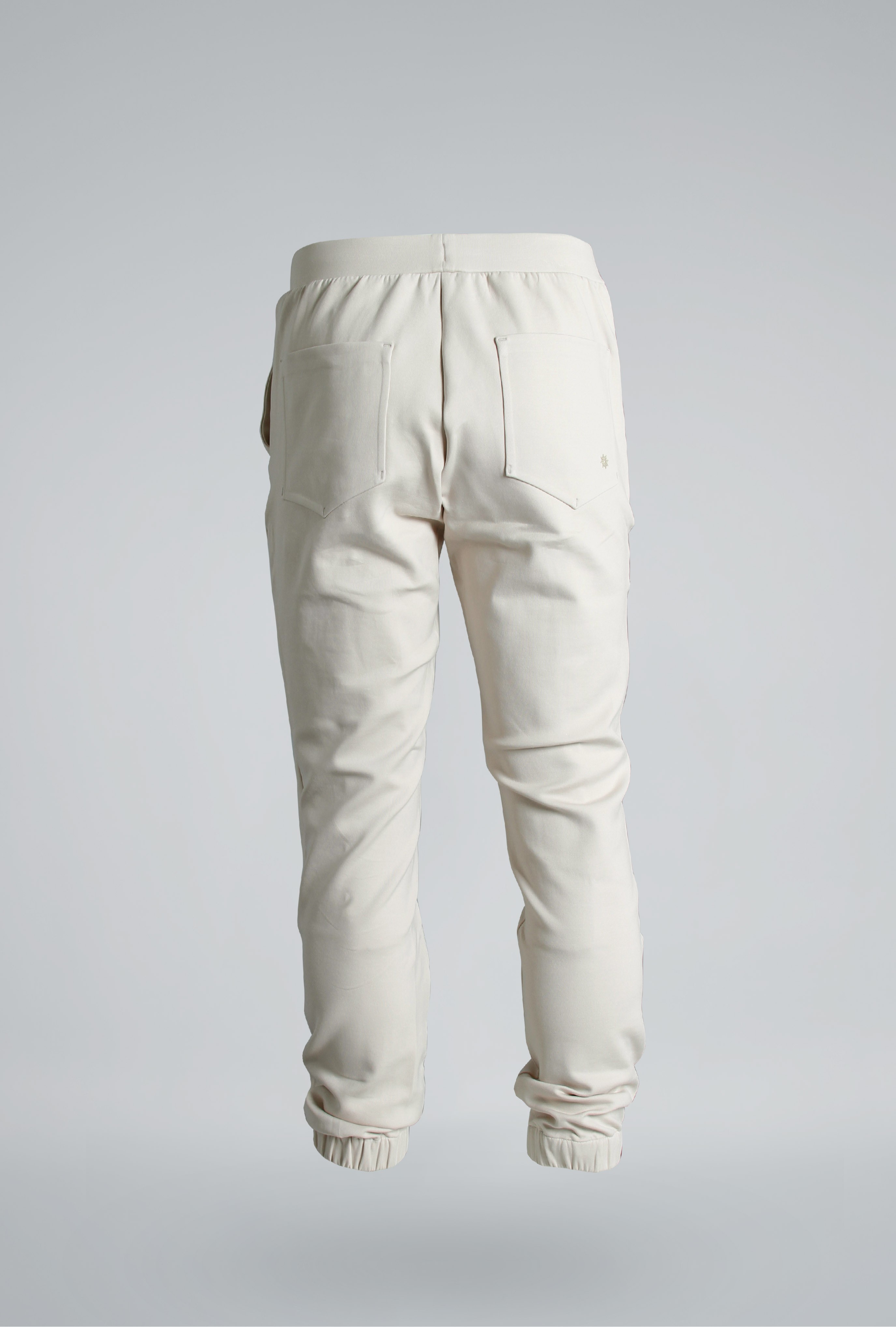 GIZA COTTON JOGGER - EKRU BEJ