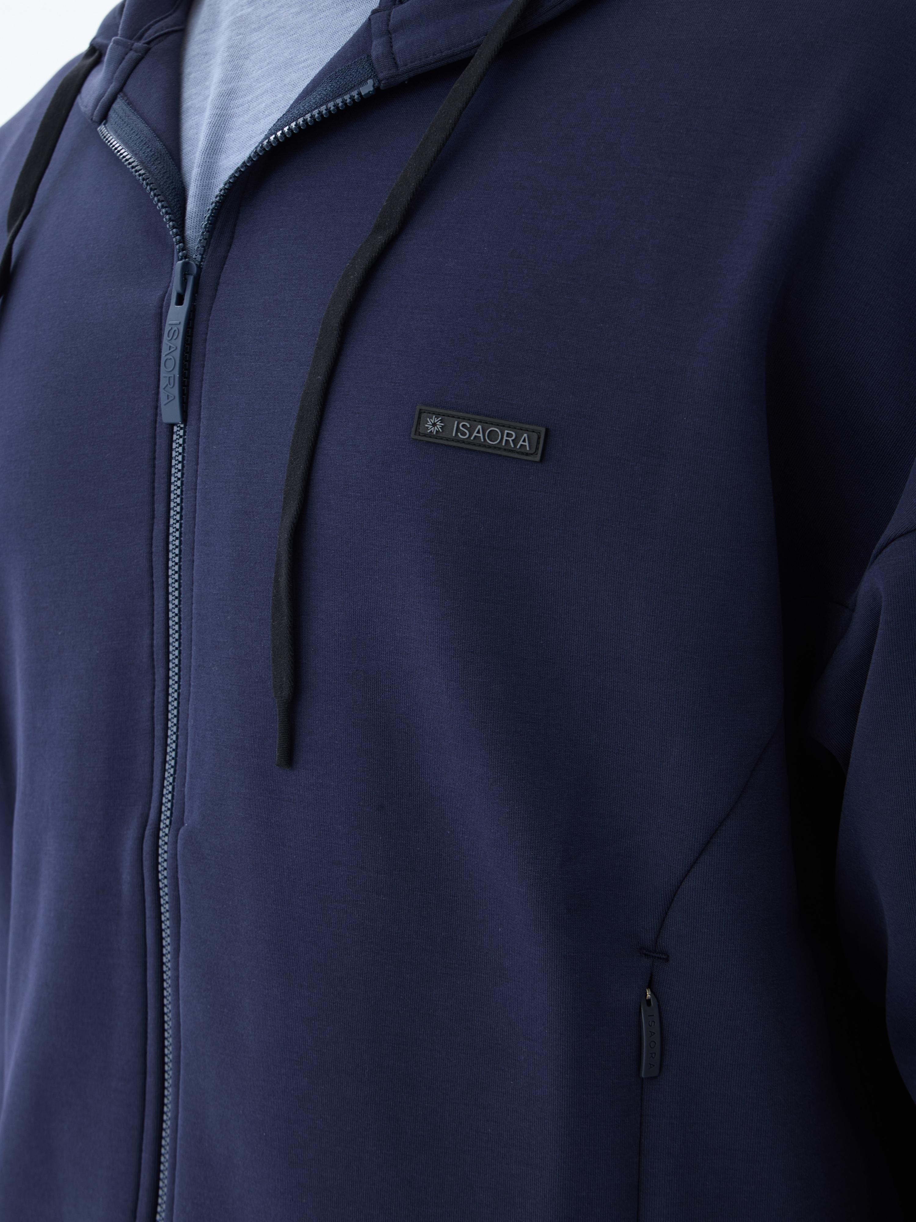 GIZA COTTON SWEAT - NAVY