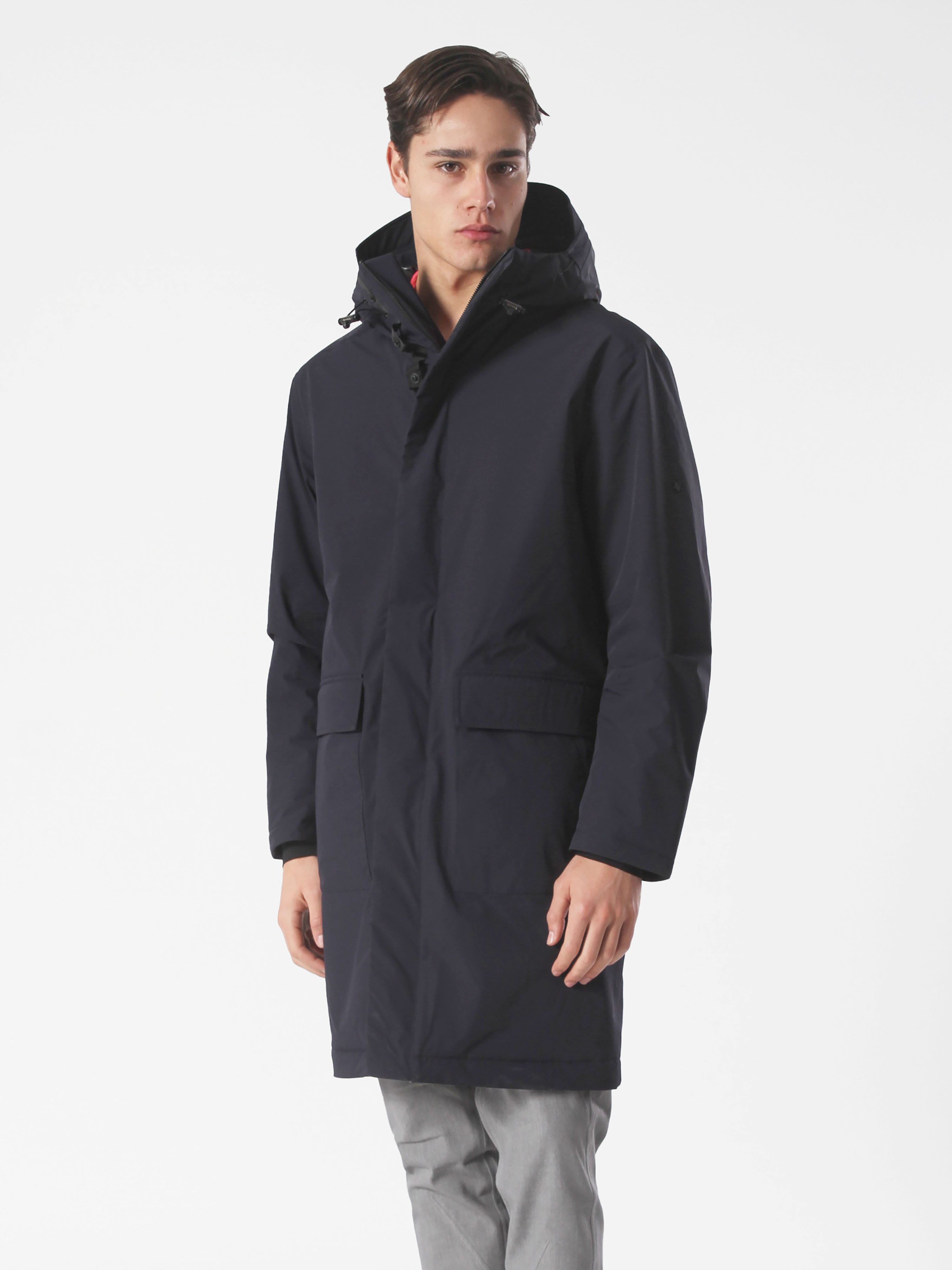 METRO COAT PARKA - NAVY