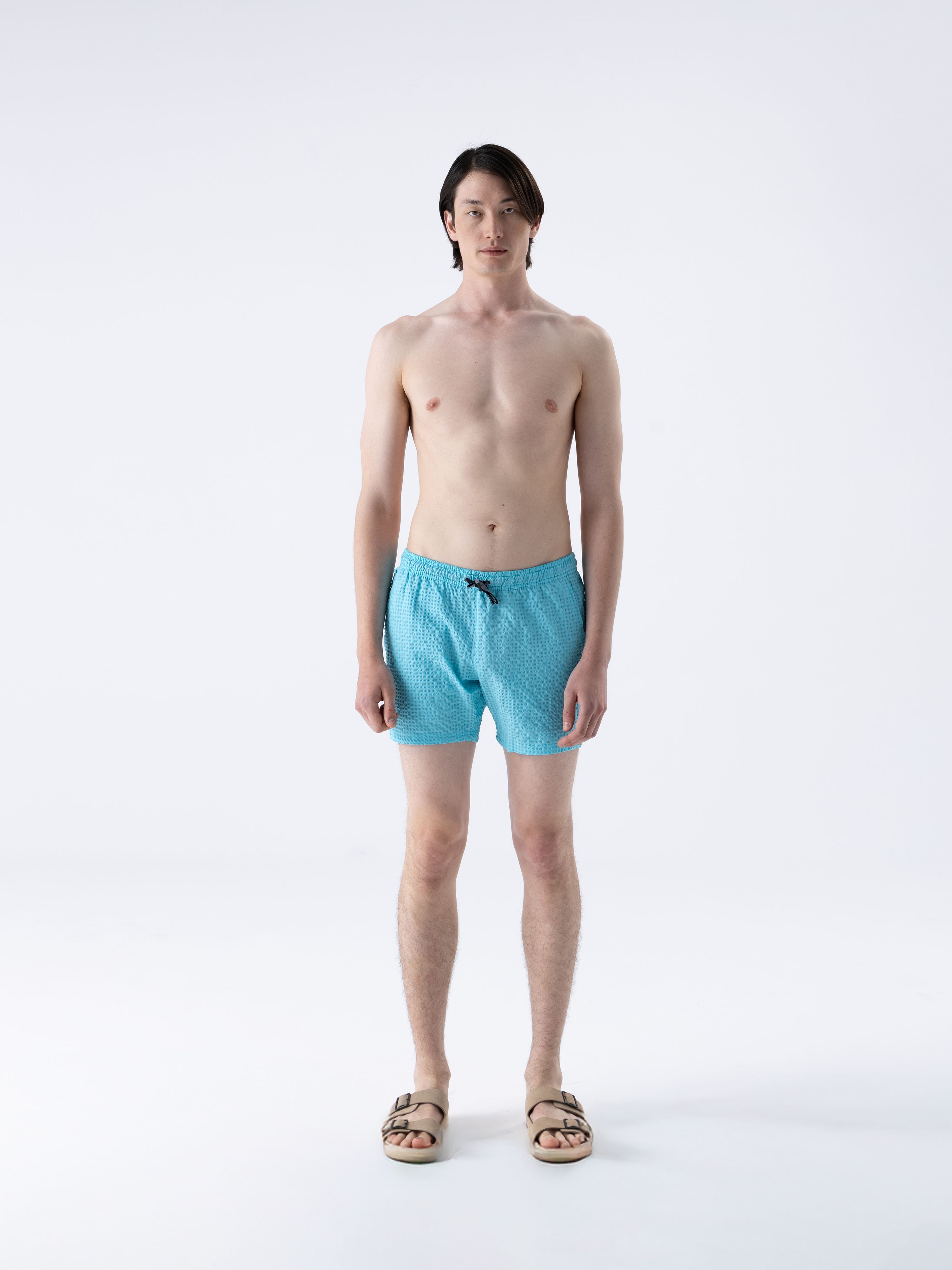 MALIBU SWIM SHORT - POWDER BLUE