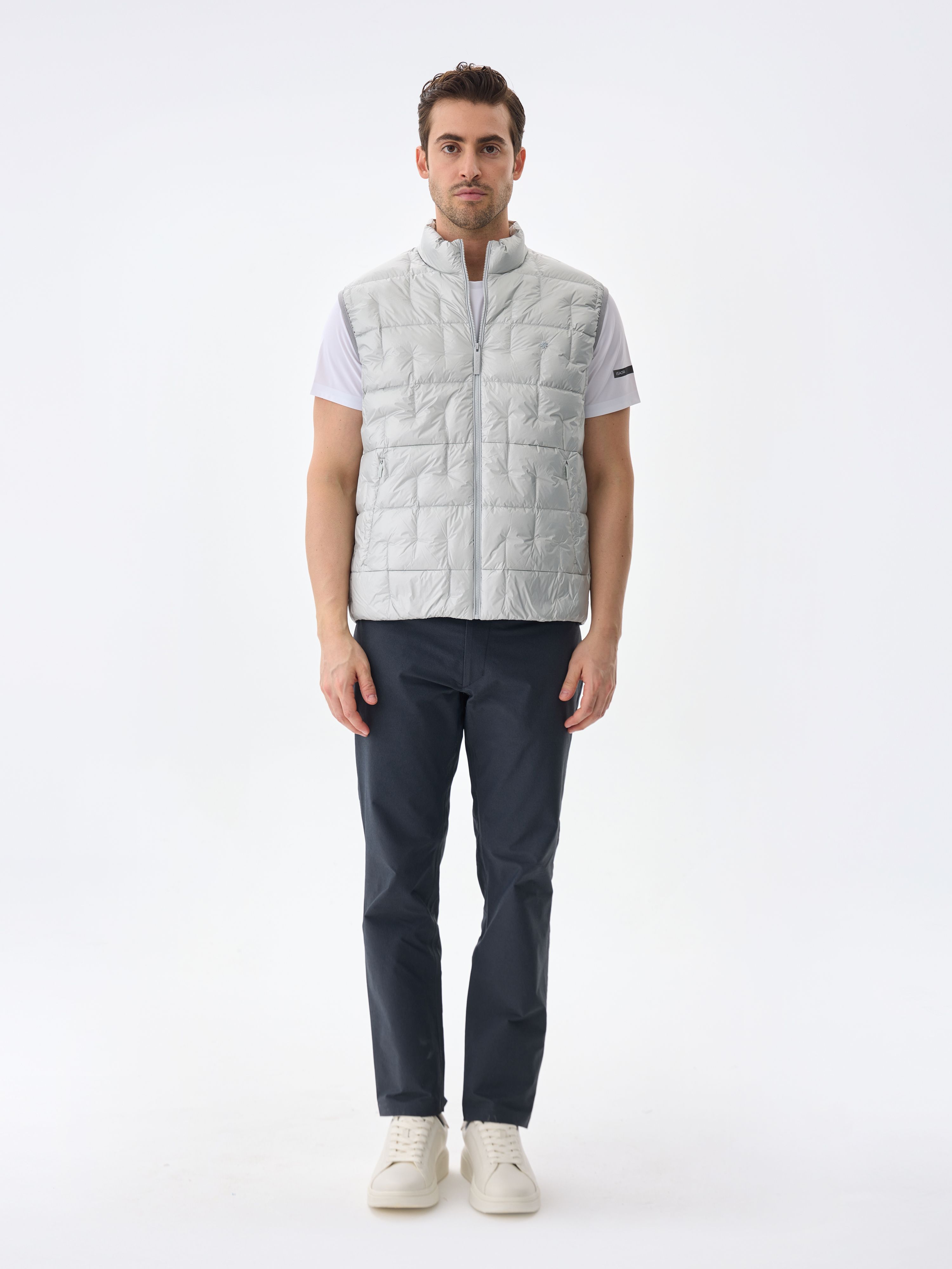 ULTRA LIGHT DOWN VEST - SUBTLE WHITE