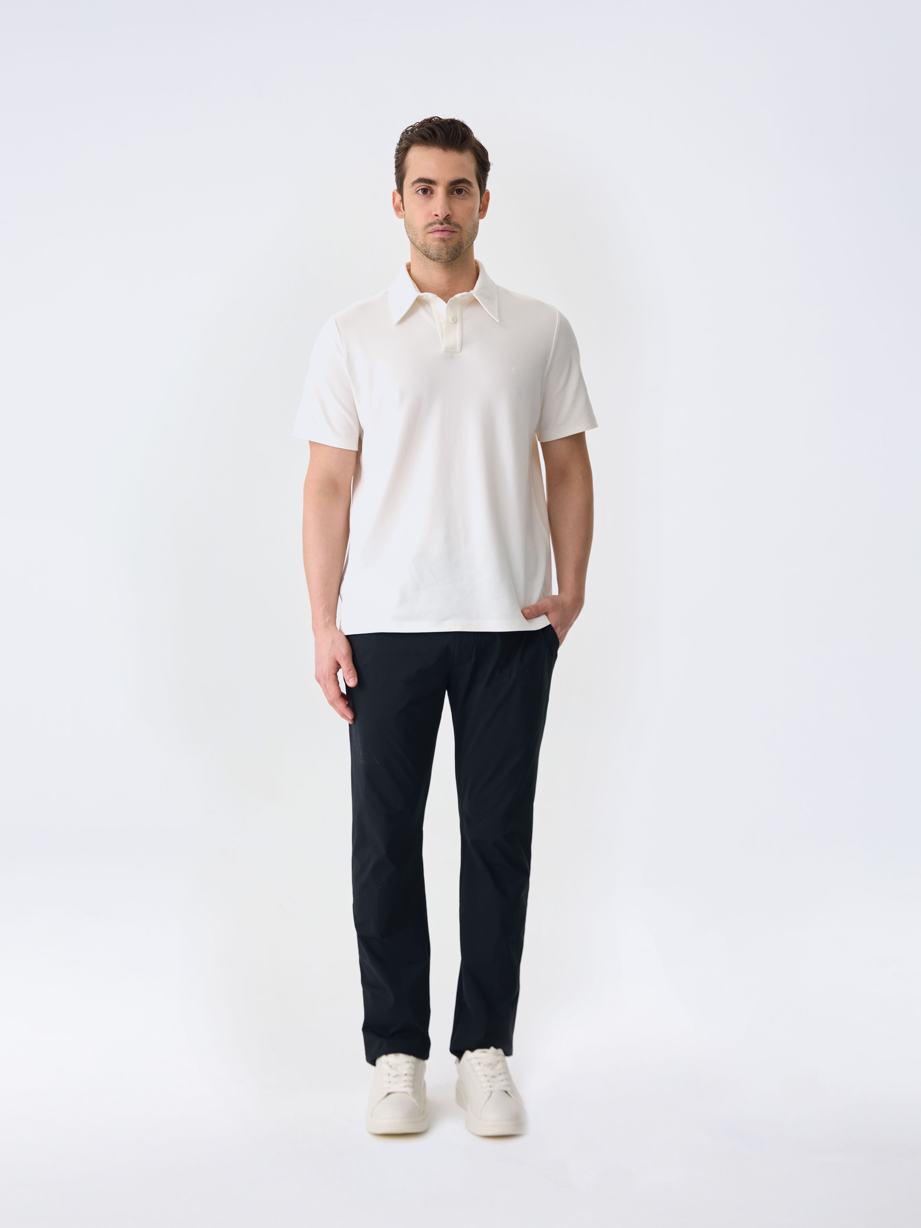 ALL DAY POLO - SUBTLE WHITE