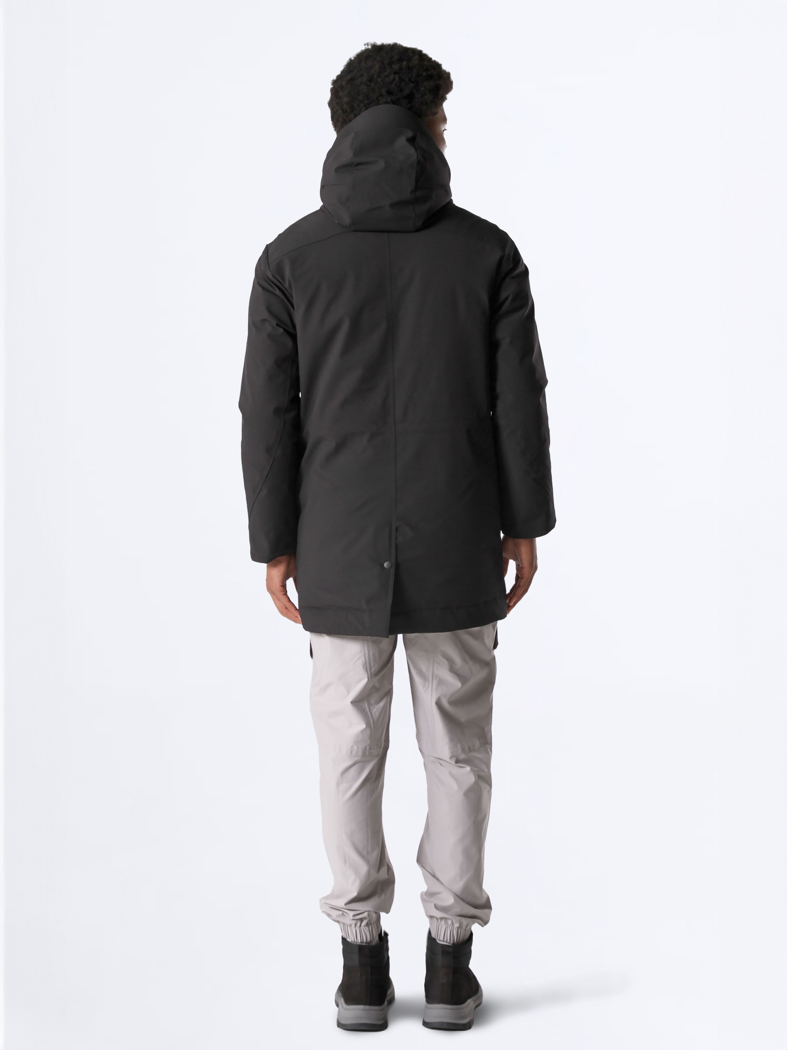 DOWN STORM KAZ TÜYÜ PARKA - BLACK ONYX