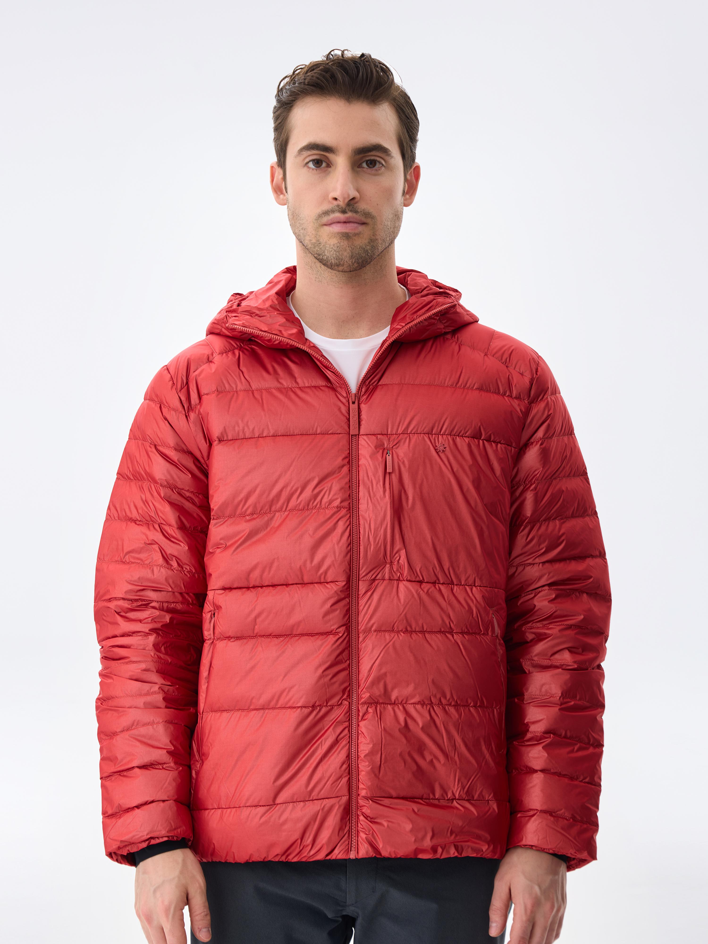HOODED BOLD DOWN JACKET