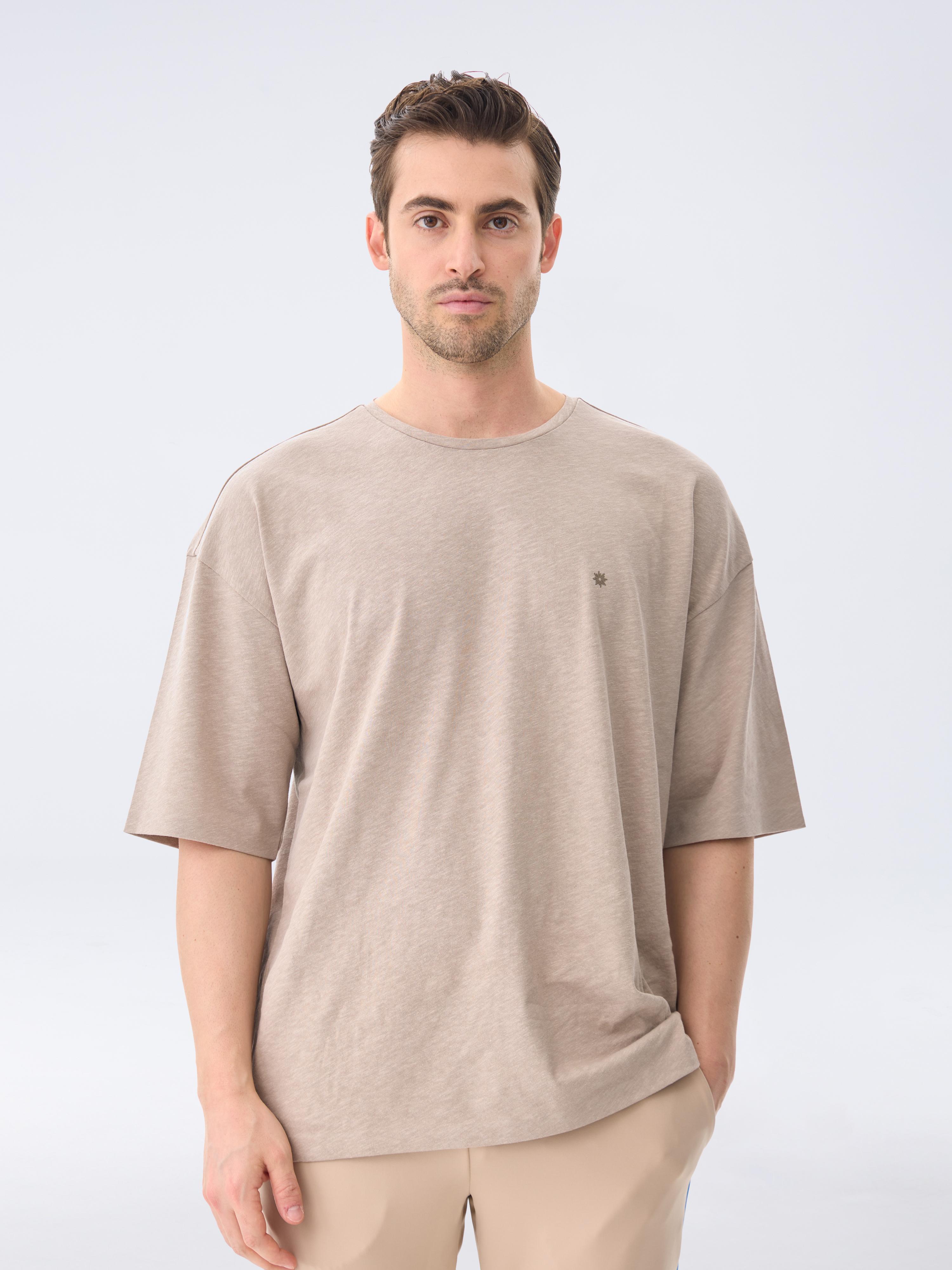 AUTHENTIC SLUB JERSEY TEE - TAILOR BEIGE