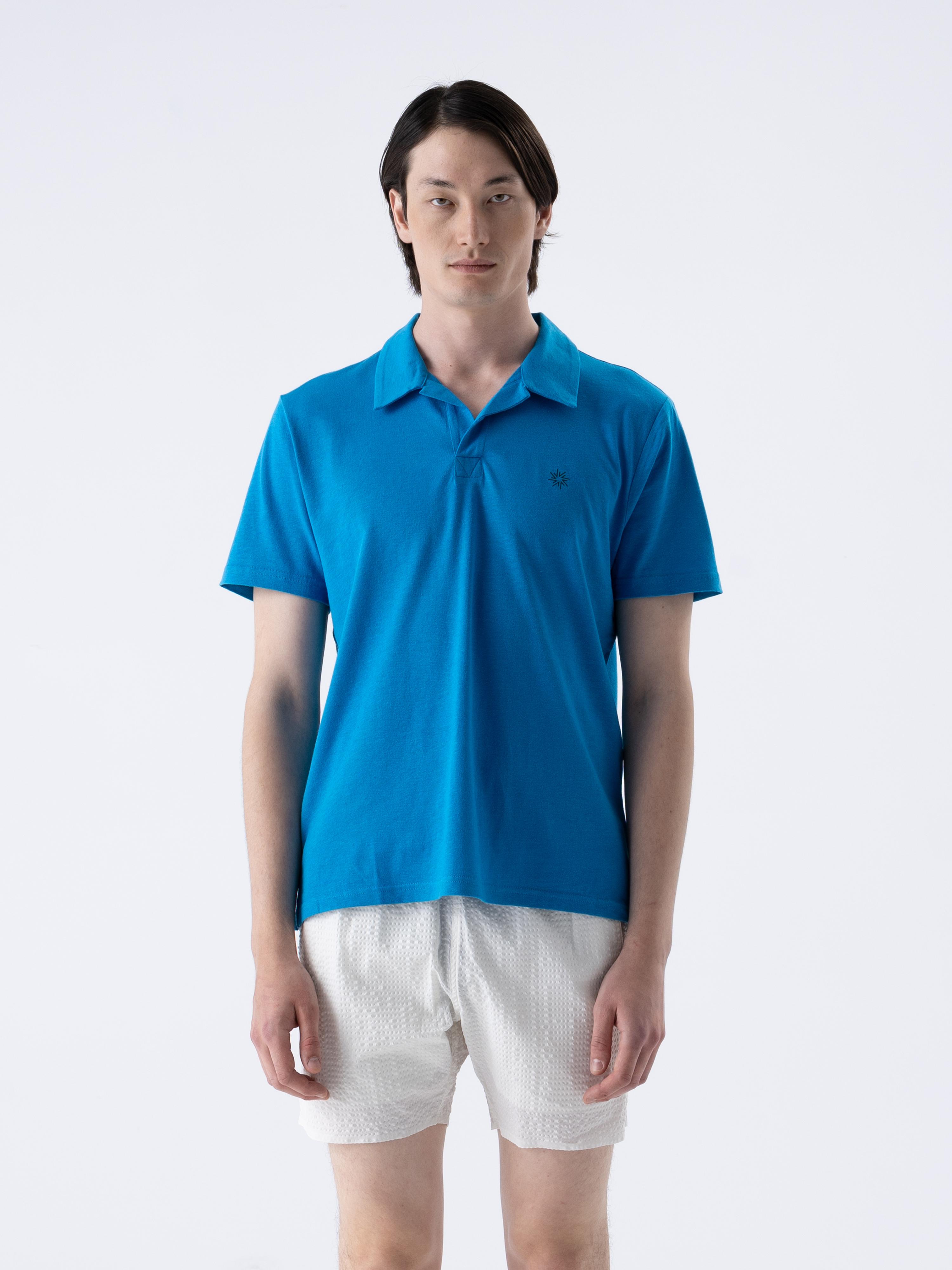 SILK TOUCH POLO  - BLUE