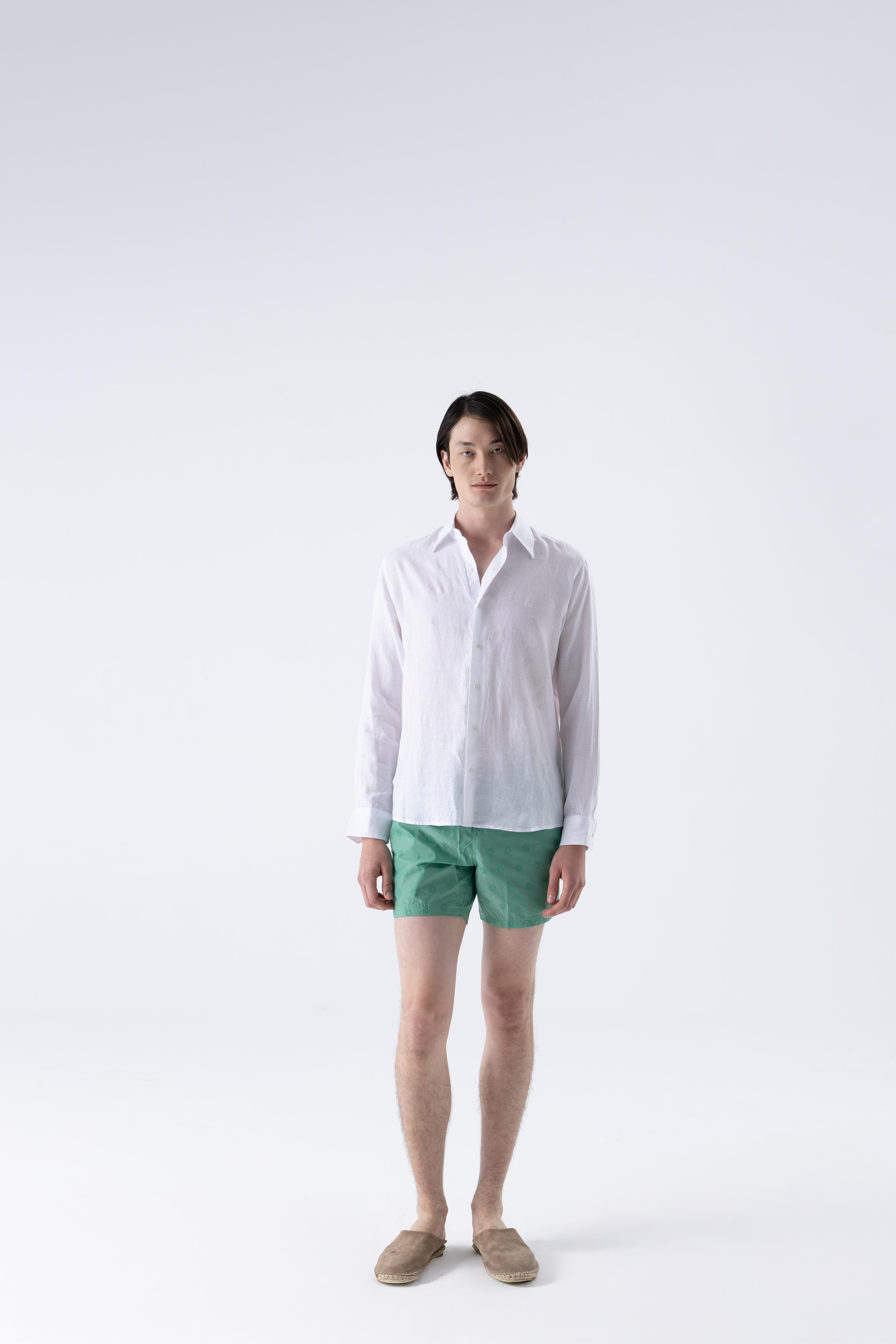 THE LINEN SHIRT - WHITE