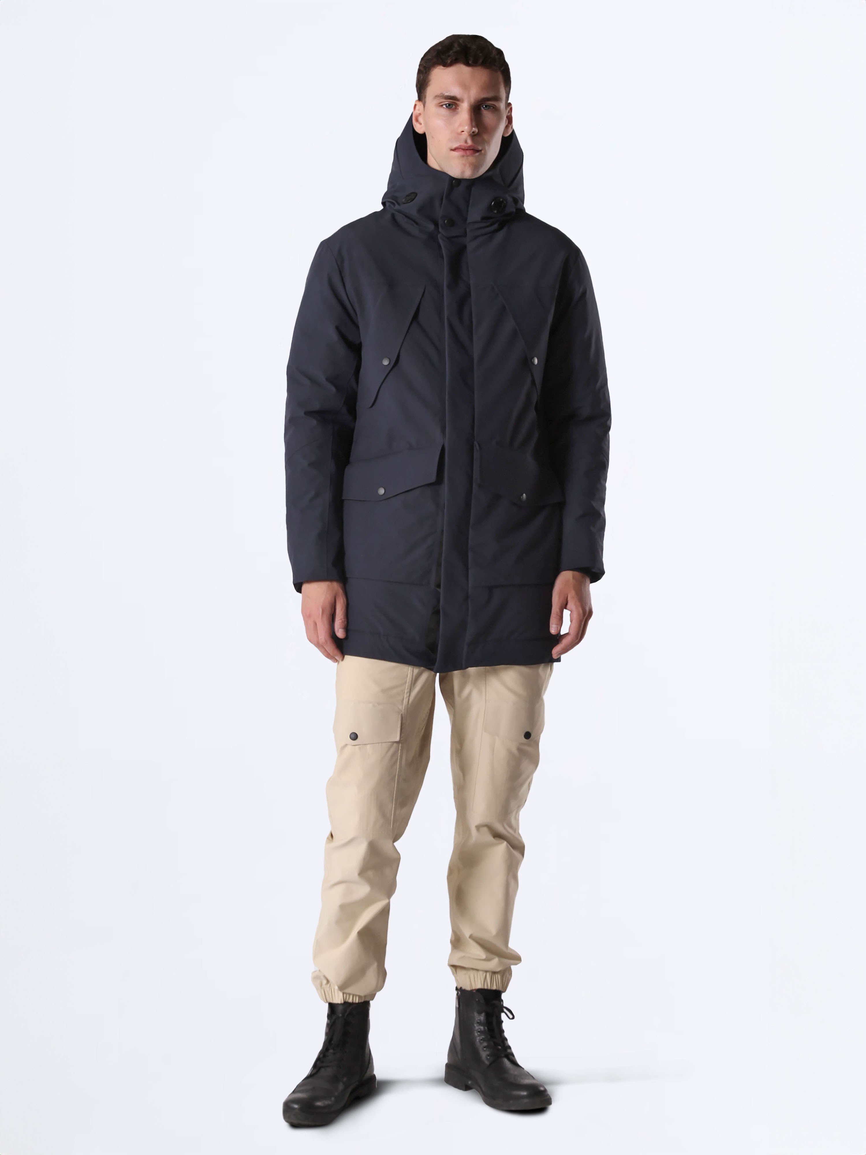 DOWN STORM KAZ TÜYÜ PARKA - NAVY