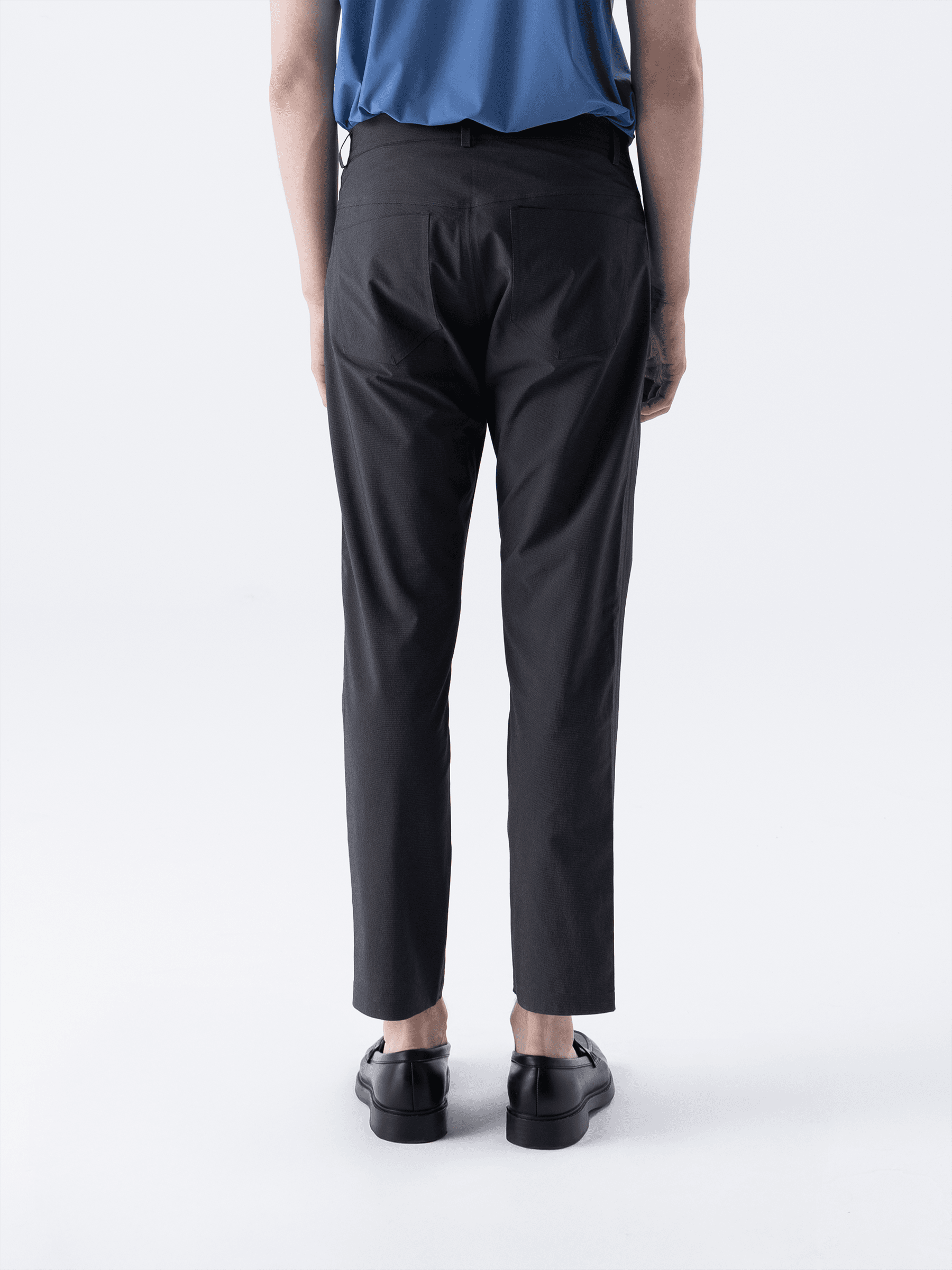 NEO TECHNO DENIM PANT - BLACK ONYX