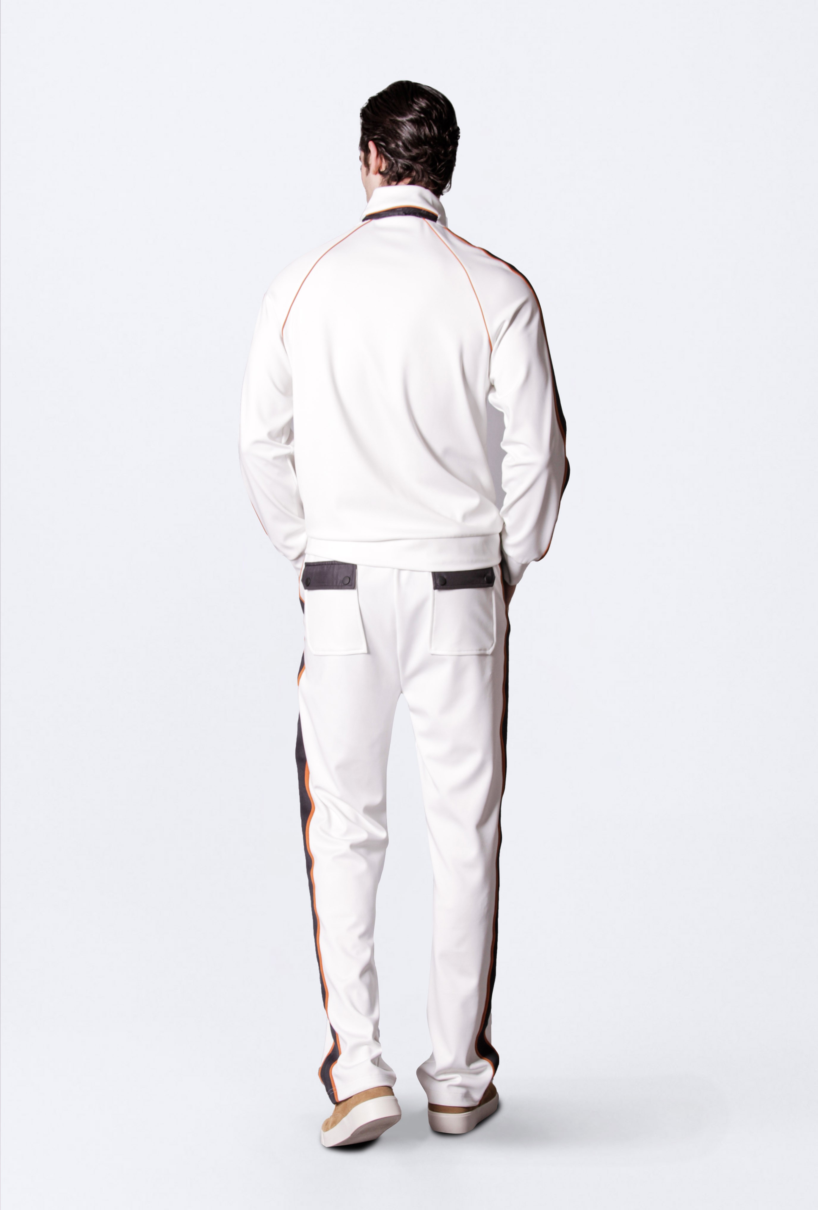 STRIPE PANT ŞERİTLİ EŞOFMAN  - SUBTLE WHITE