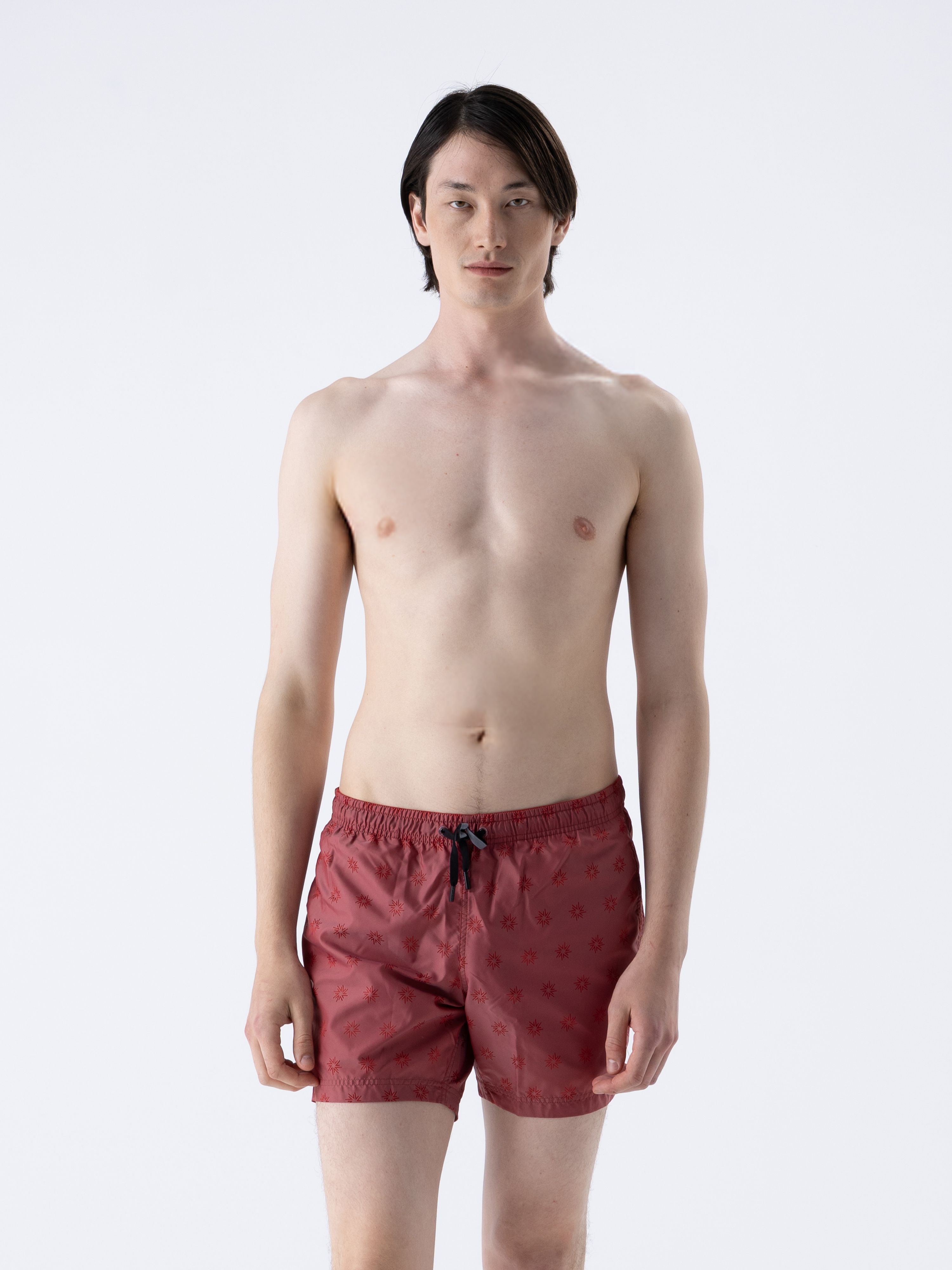 LARA SWIM SHORT - RED