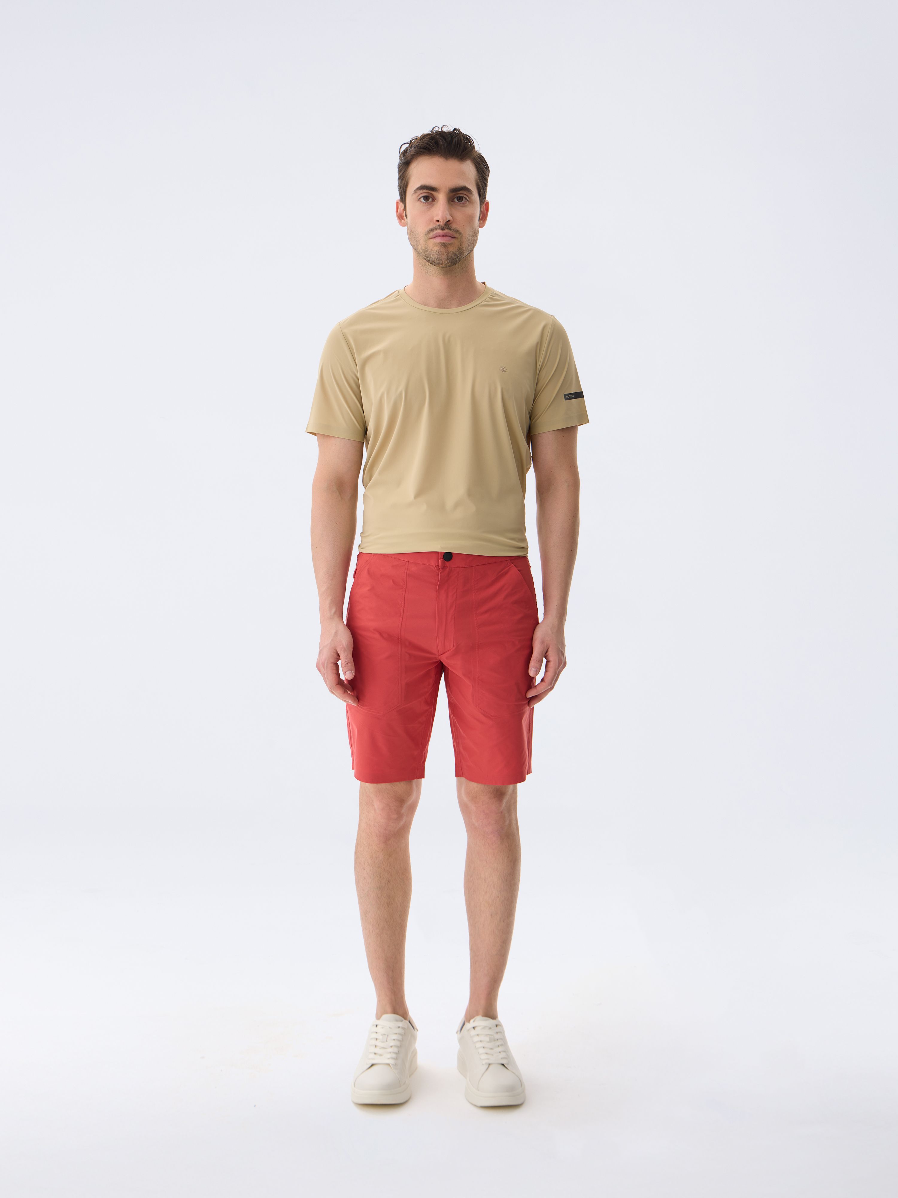 FLY SHORT - POWDER RED