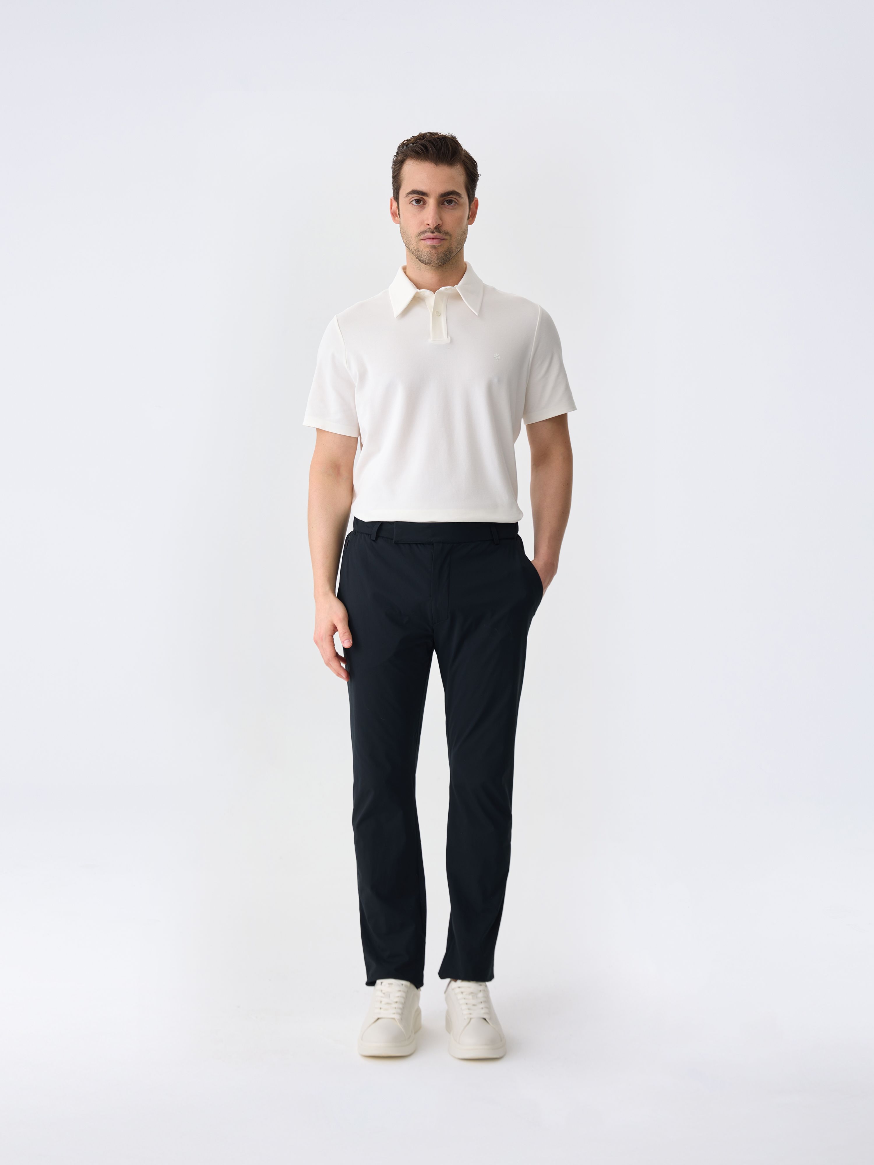MOTION FIT CHINO - NERO BLACK
