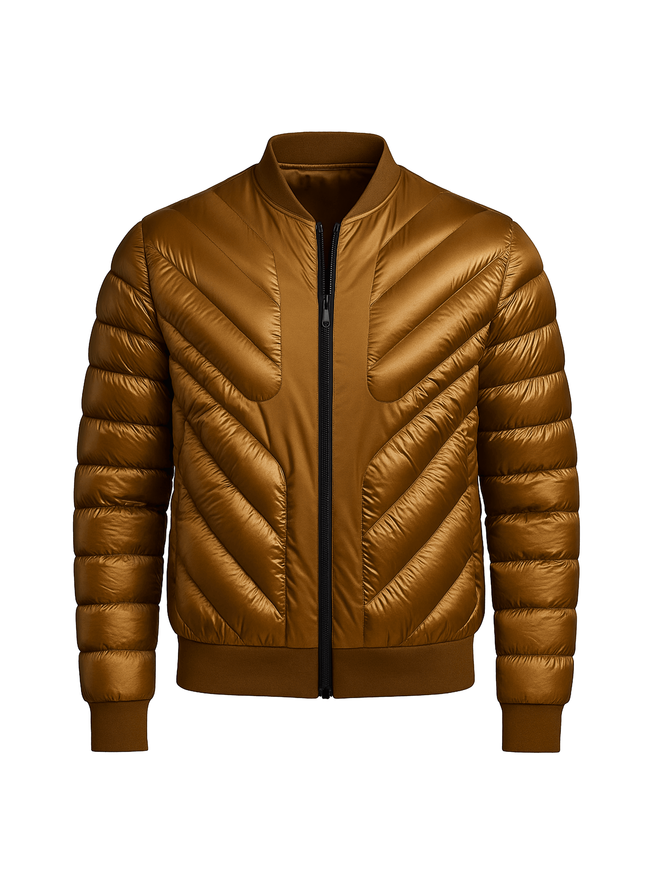 DOUBLE FACE DOWN BOMBER - GOLDEN BROWN