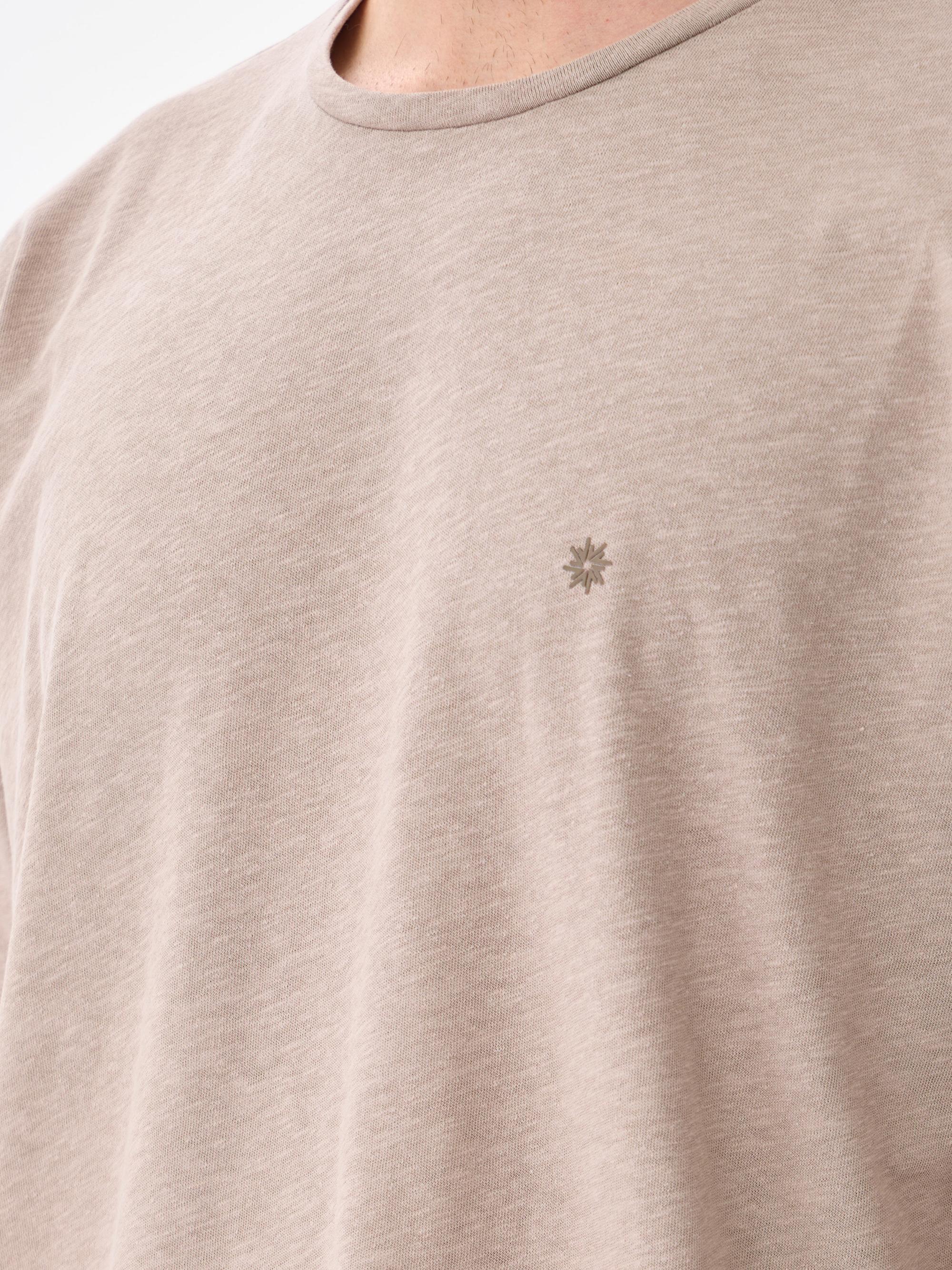 AUTHENTIC SLUB JERSEY TEE - TAILOR BEIGE