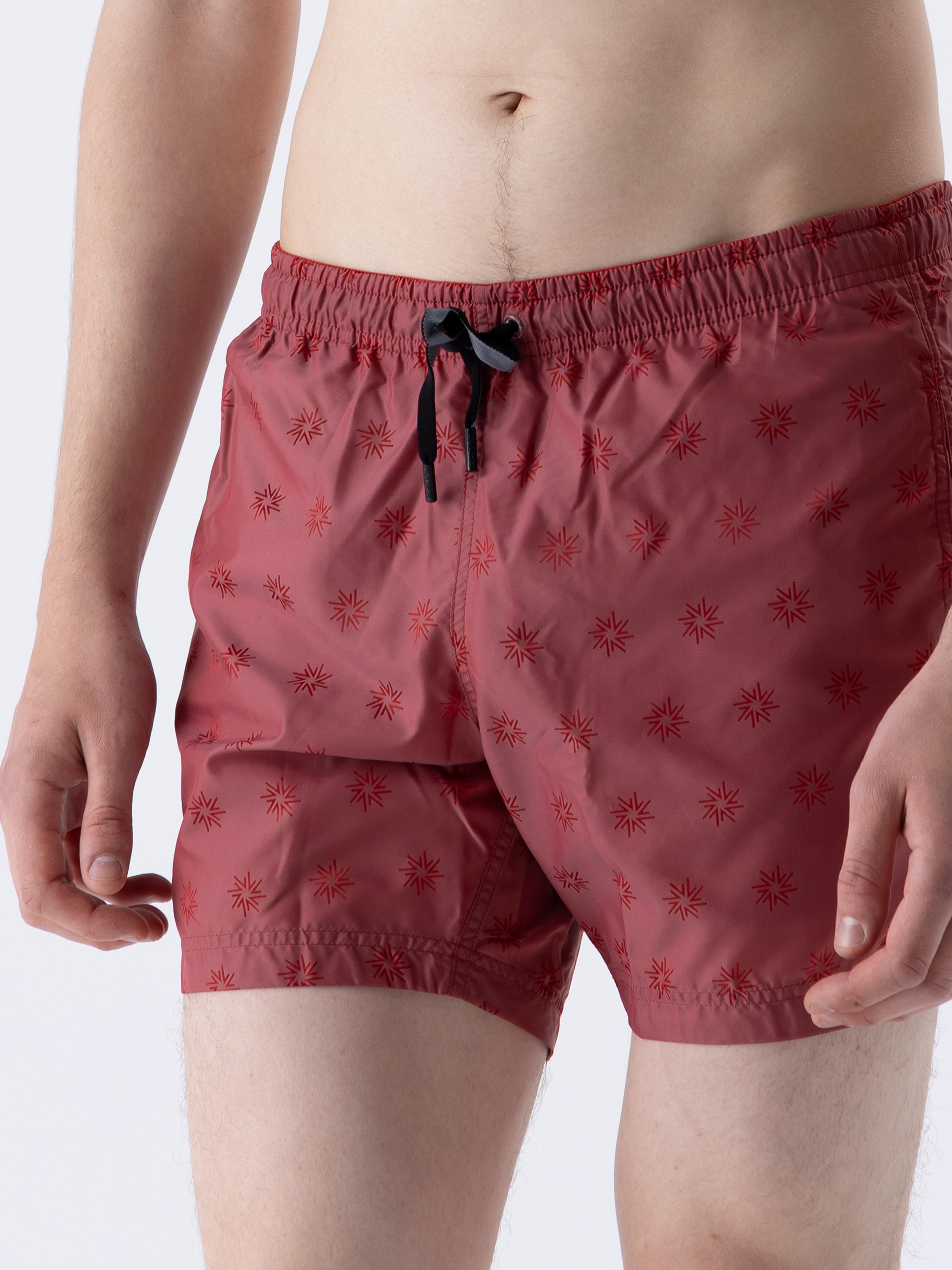 LARA SWIM SHORT - RED