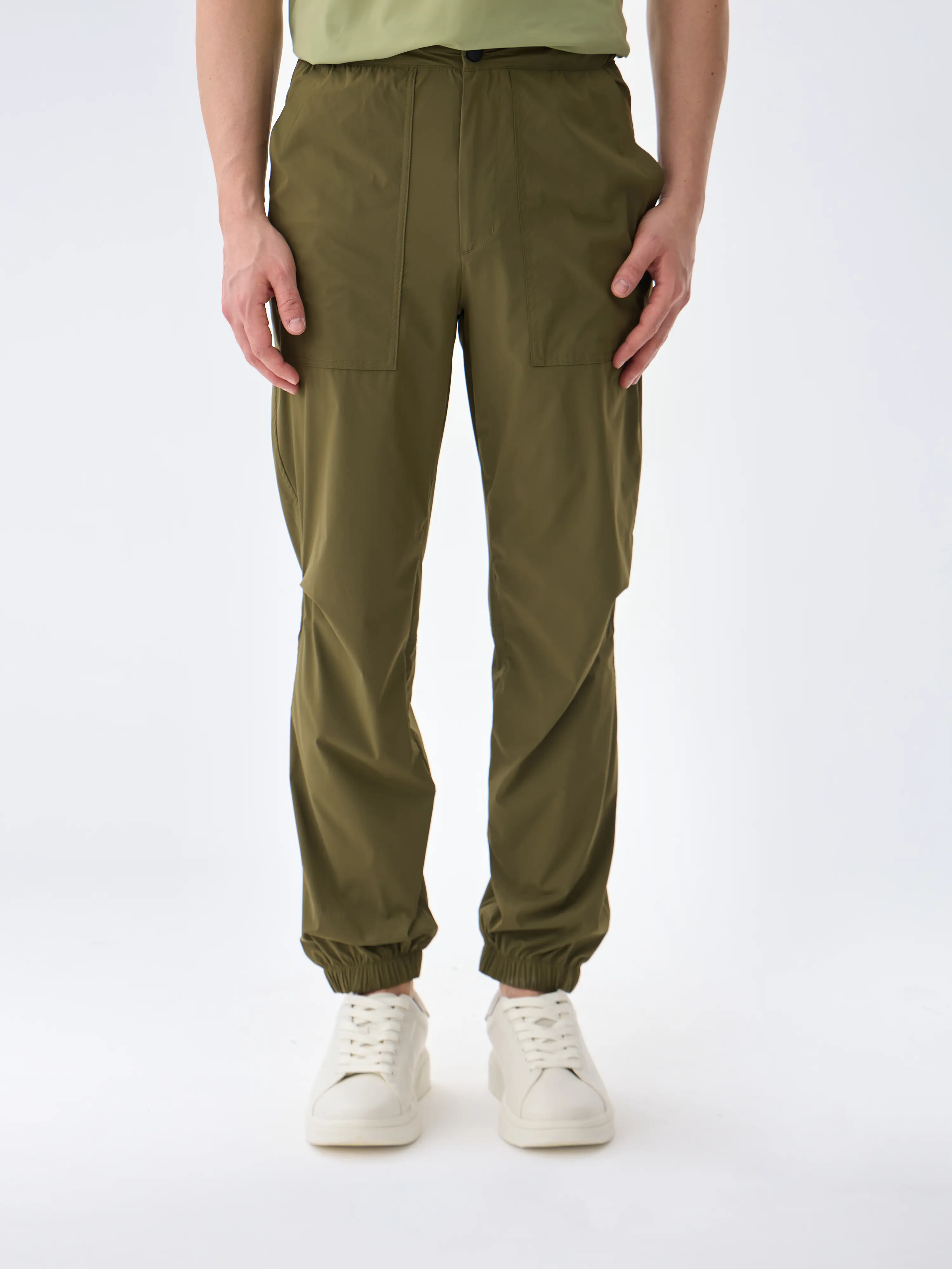 DELTA LOOSE PANTOLON - OLIVE NIGHT