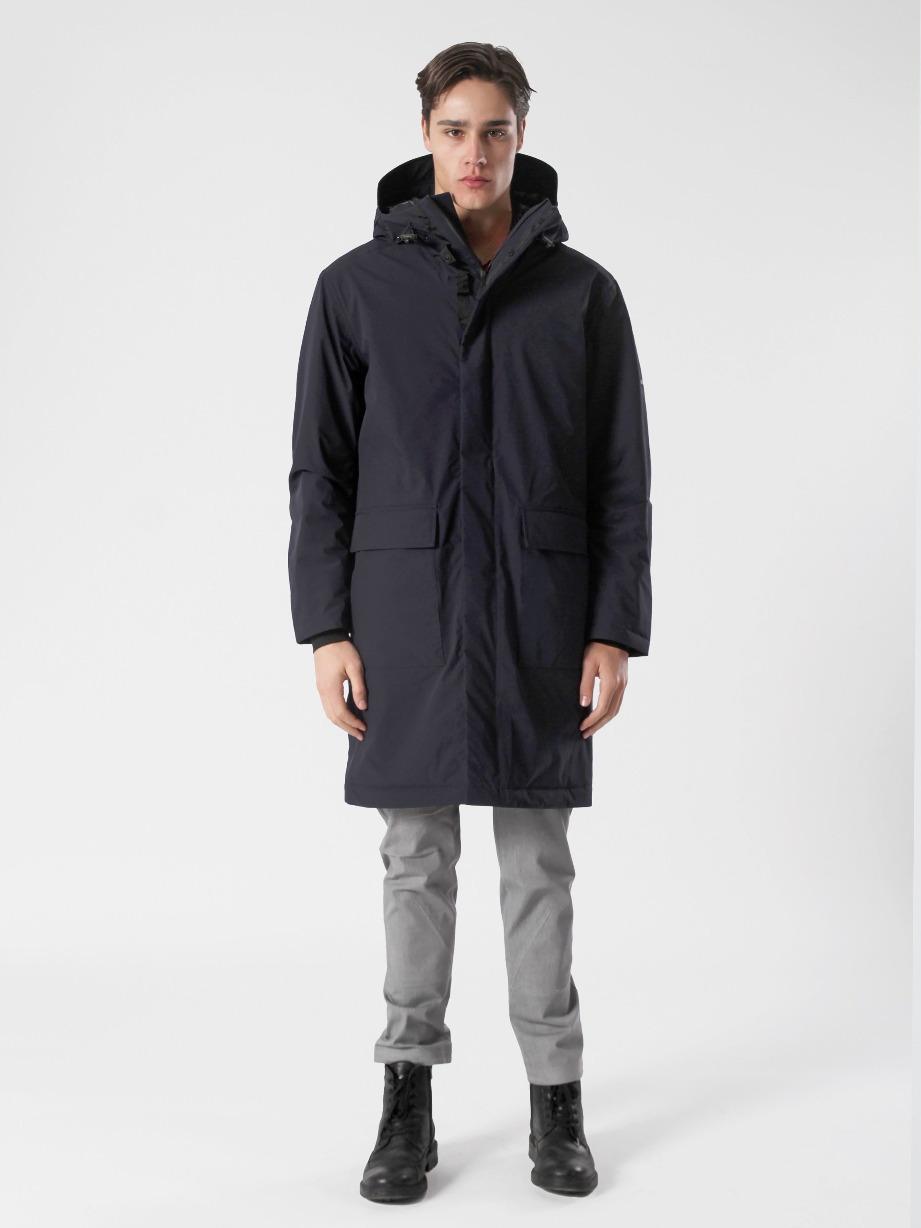 METRO COAT PARKA - NAVY