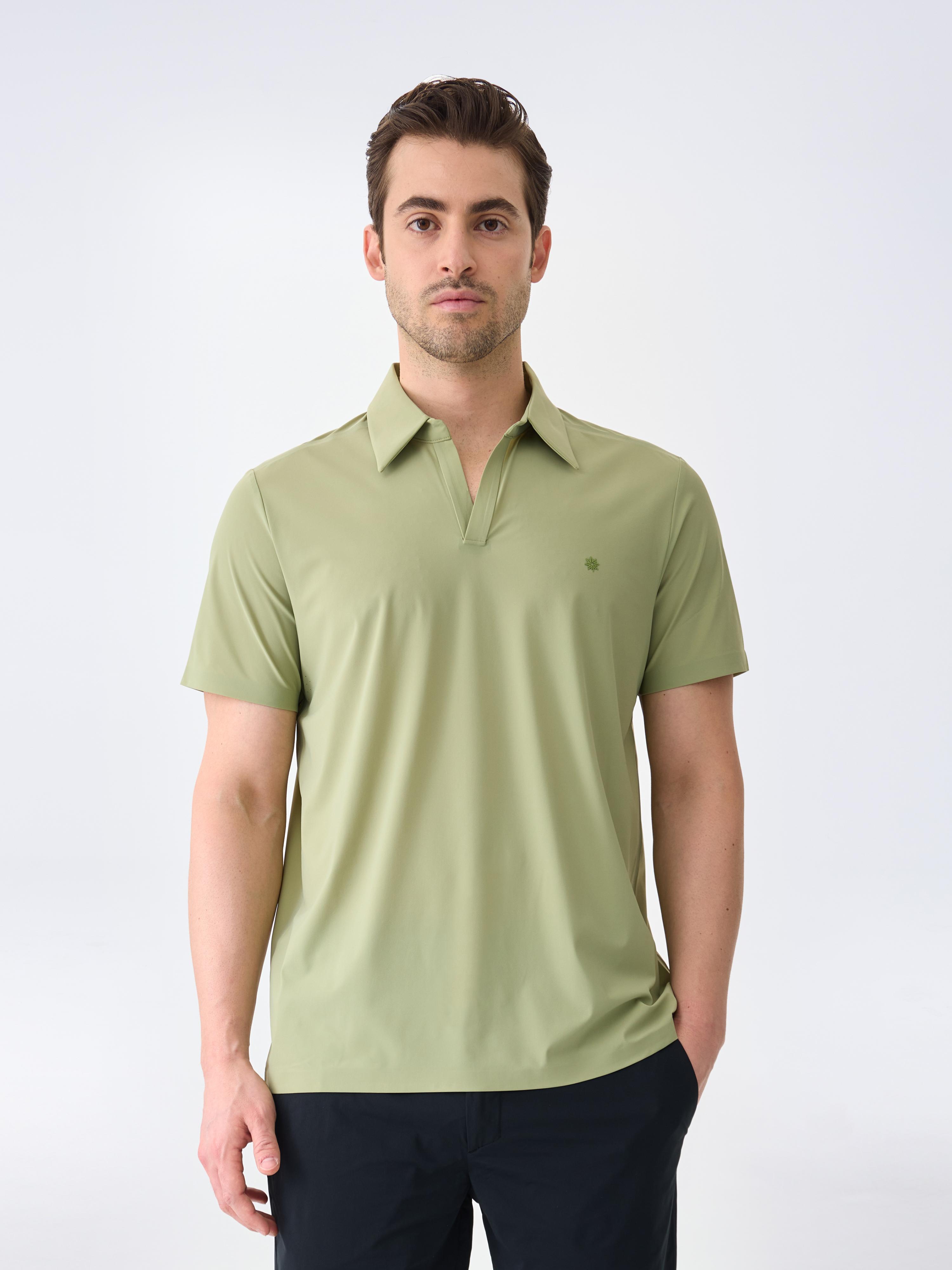 AIRY POLO - BRUMA LIGHT KHAKI