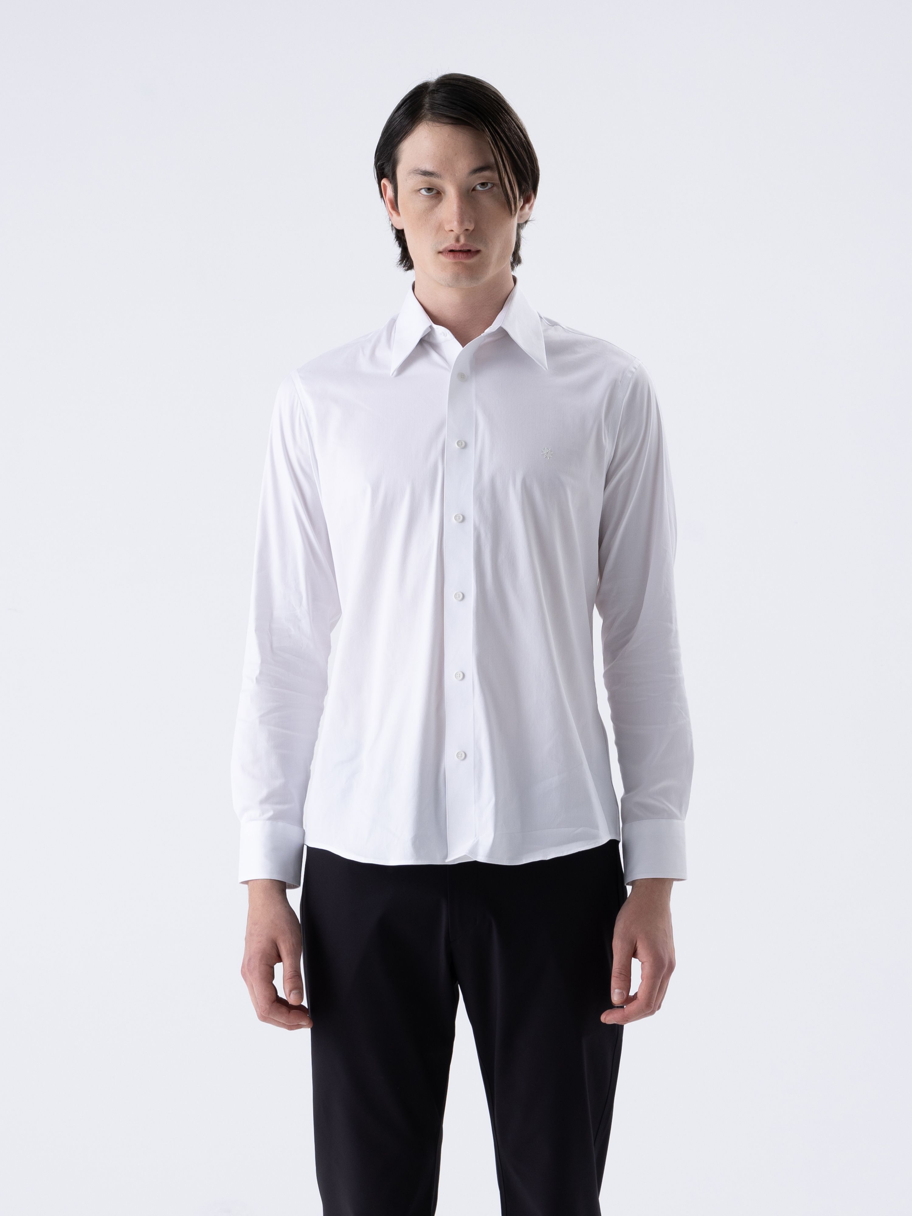TECHNO TAILORED SHIRT - WHITE
